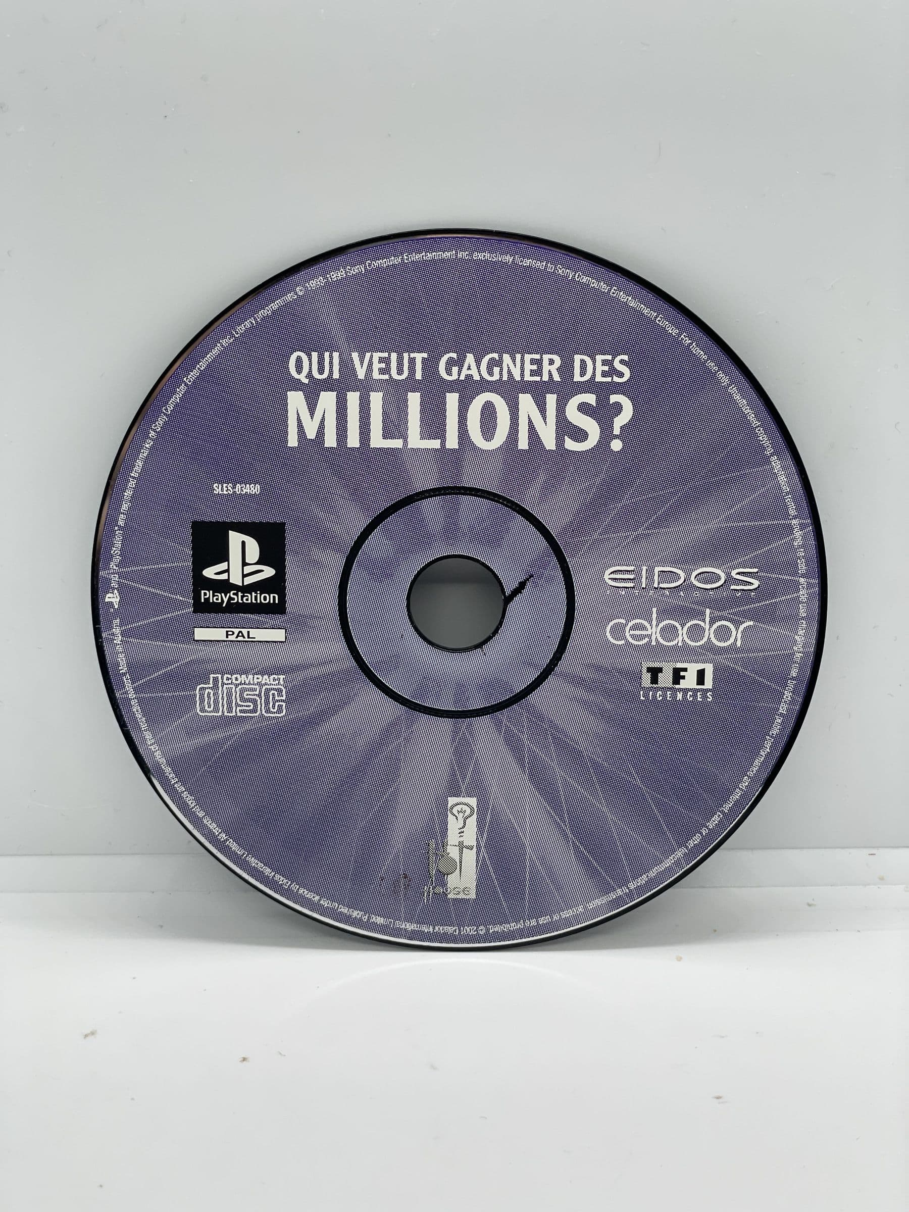 Qui Veut Gagner Des Millions? PS1 PSX (CD) (FR)