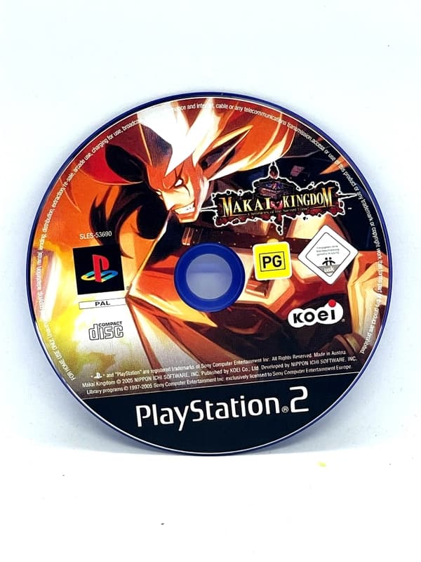 Makai Kingdom Chronicles of the Sacred Tome PS2 (game only)
