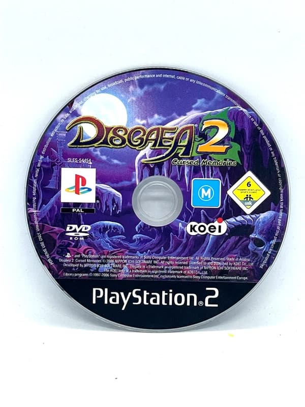 Disgaea 2 Cursed Memories PS2 (game only)