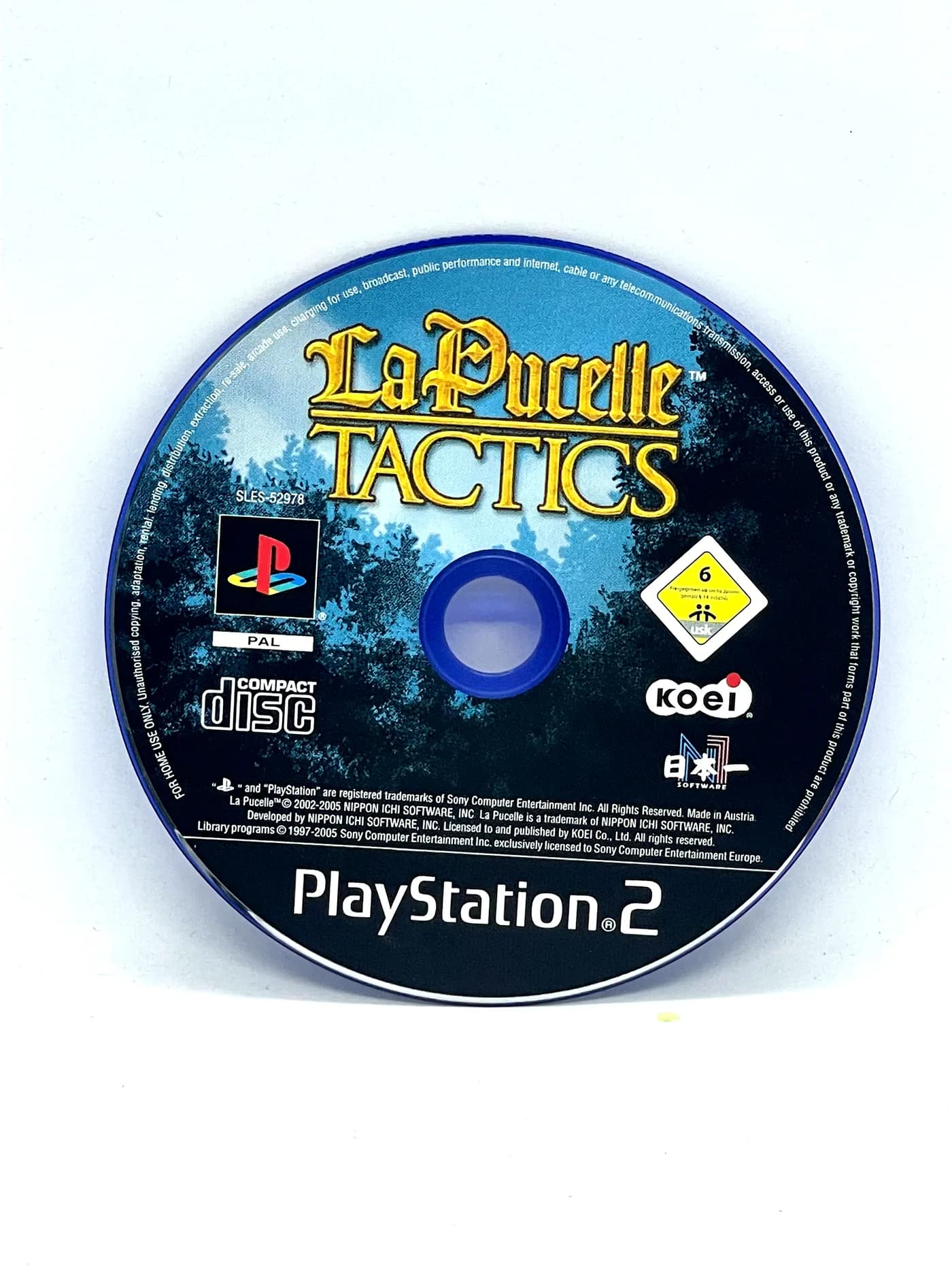 La Pucelle Tactics PS2 (game only)