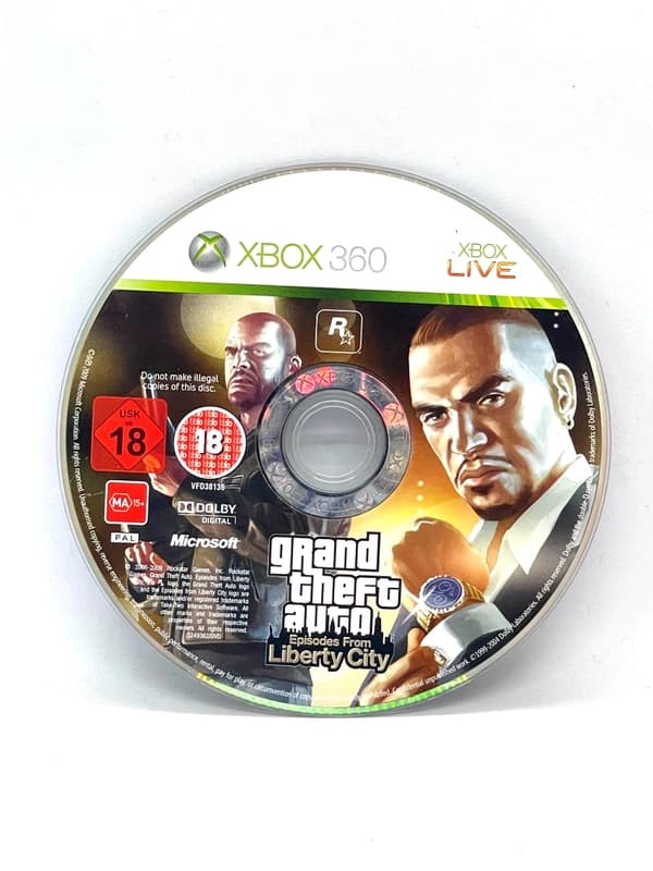 Grand Theft Auto Episodes from Liberty City Xbox 360 (game only)