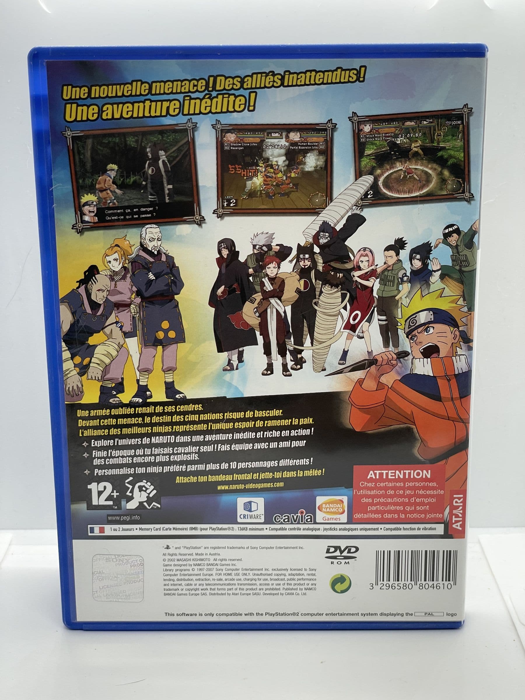 Naruto Uzumaki Chronicles 2 PS2 - PlayStation 2 (SLES 55090
