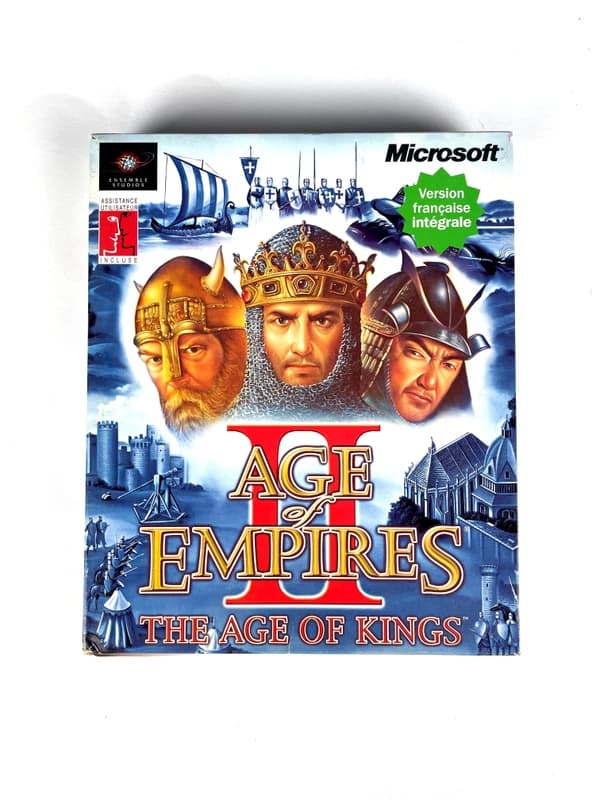 Age of Empires II Age of Kings PC Big Box