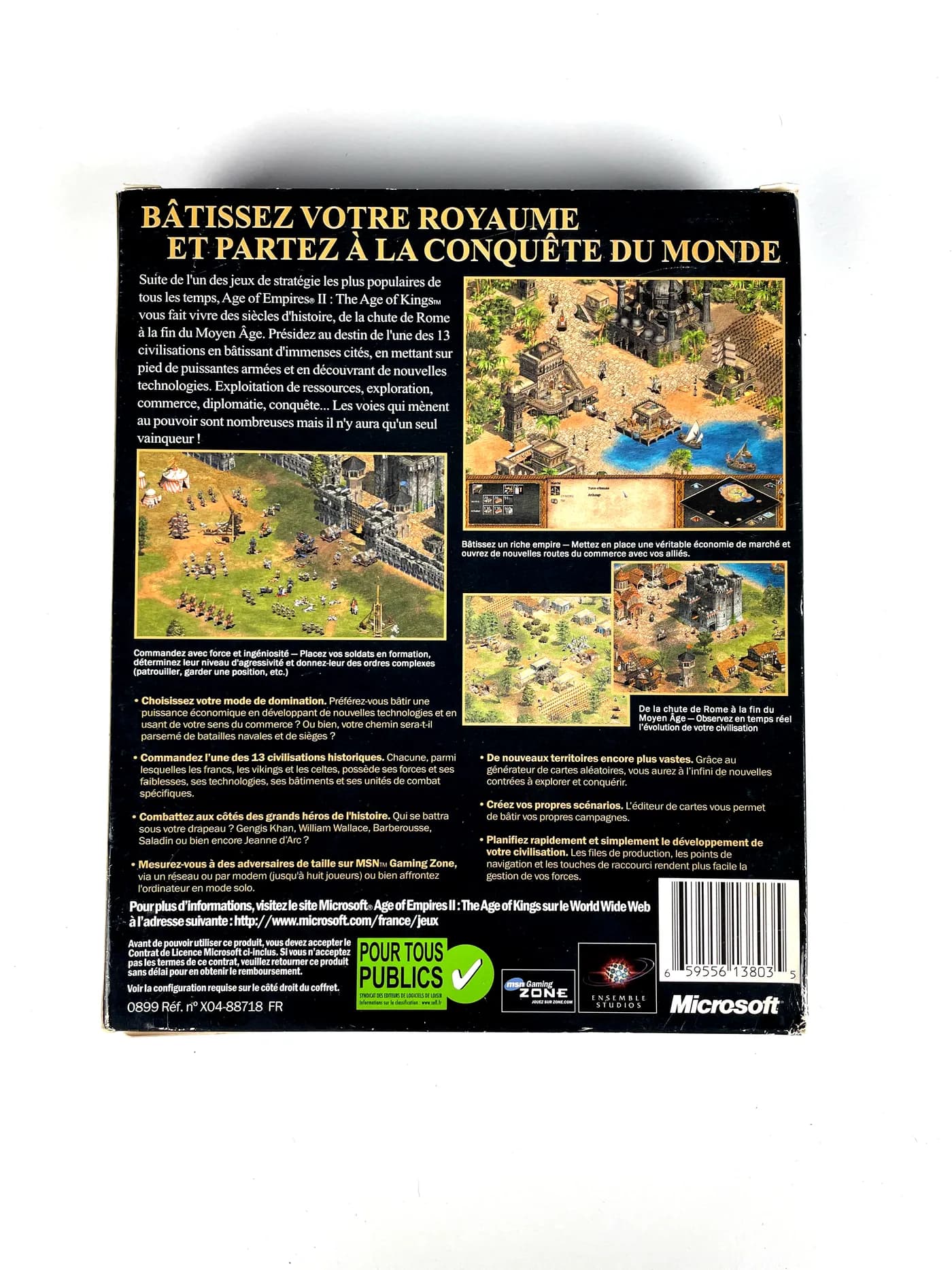 Age of Empires II Age of Kings PC Big Box