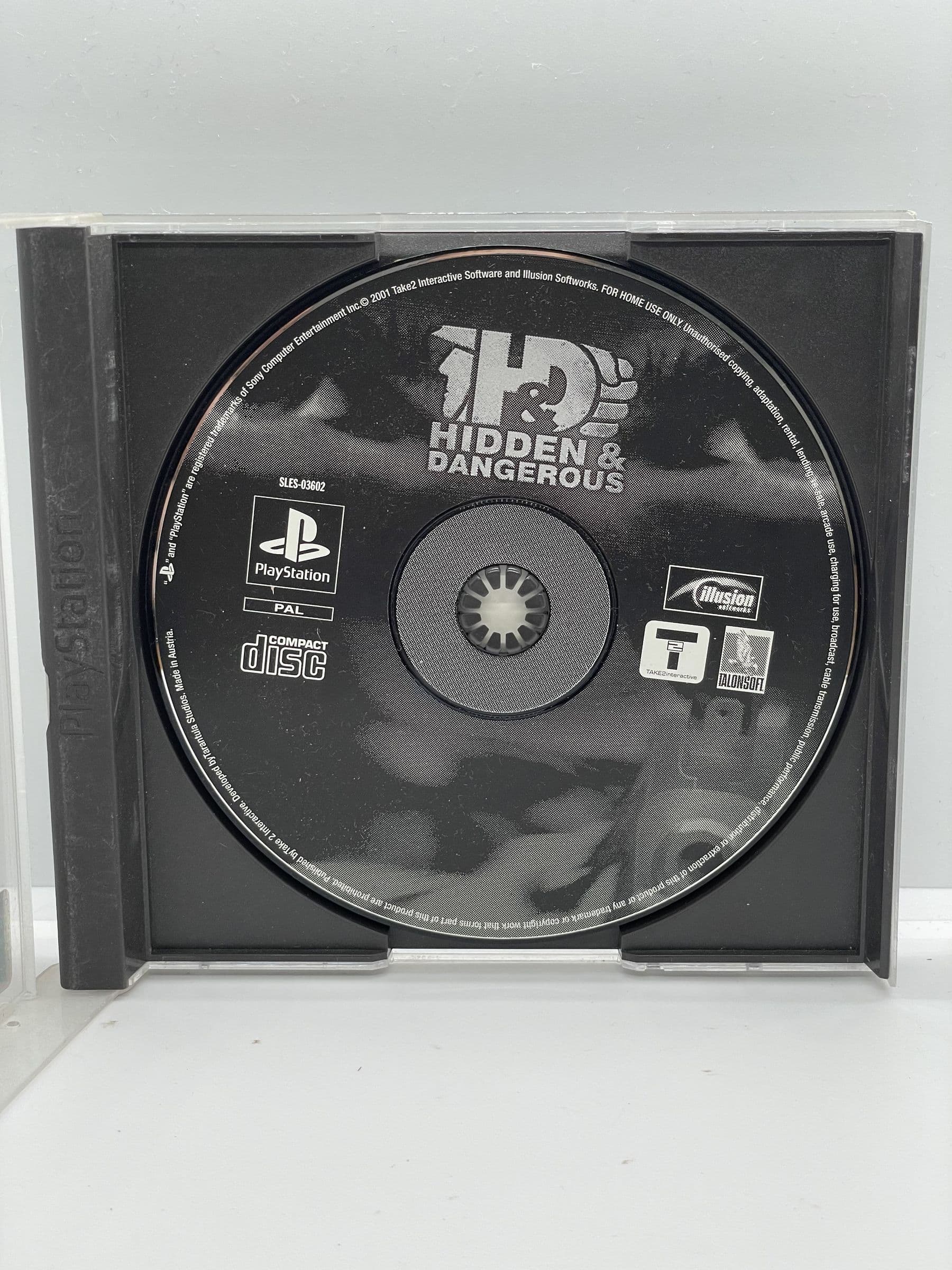 Hidden & Dangerous PS1 PSX