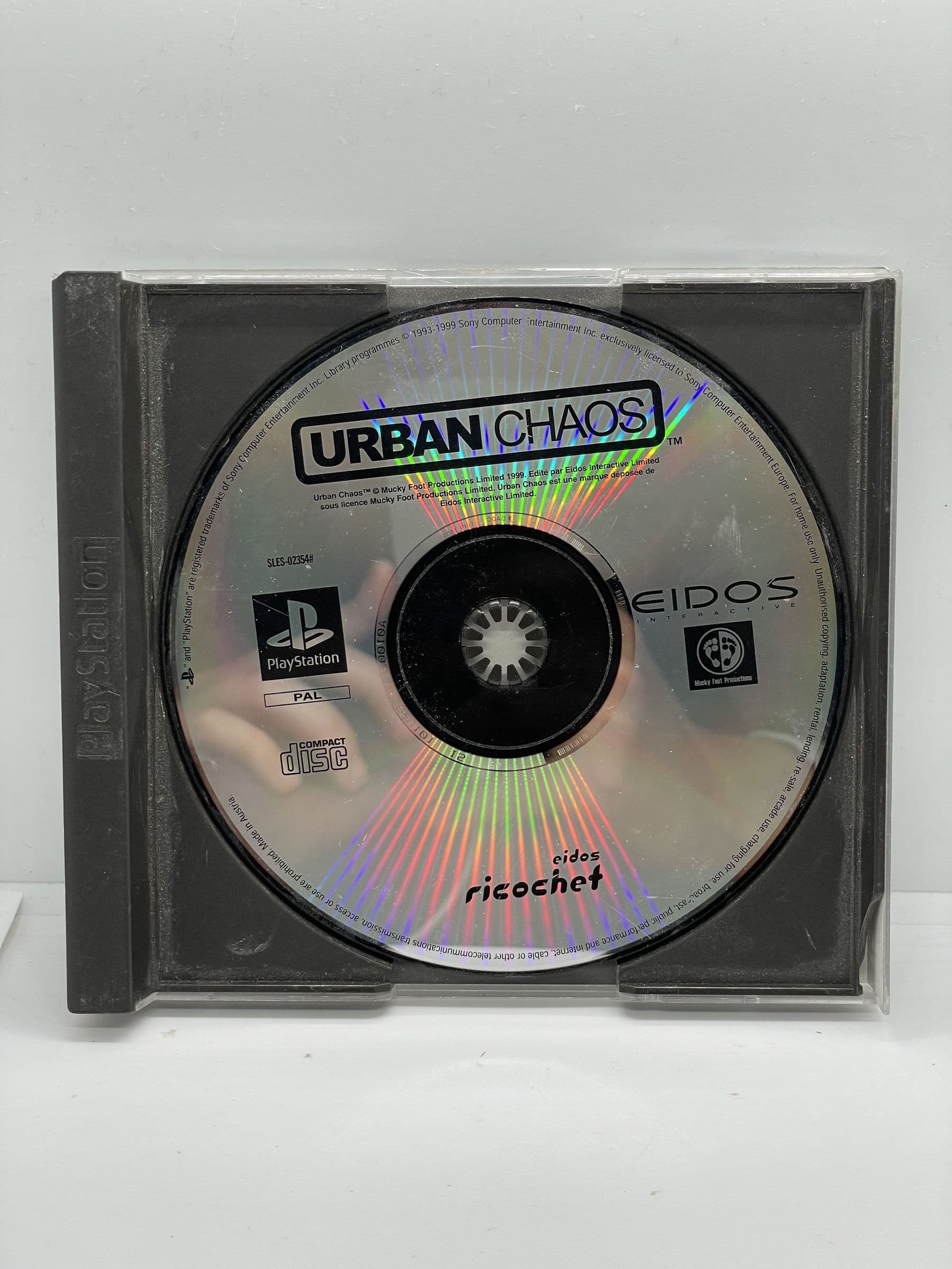 Urban Chaos PS1 PSX (FR)