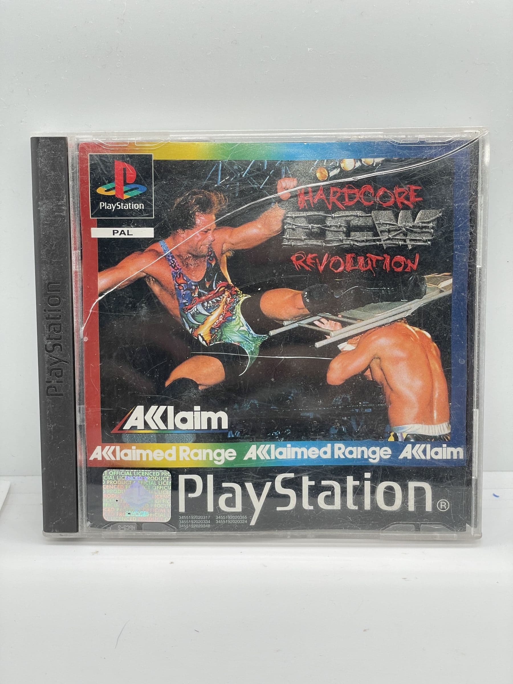 ECW Hardcore Revolution PS1 PSX