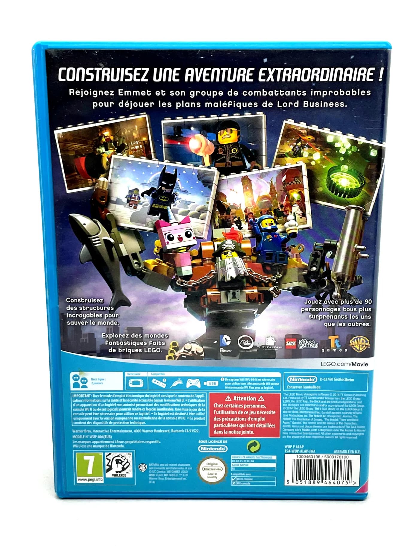 Lego The Movie Wii U