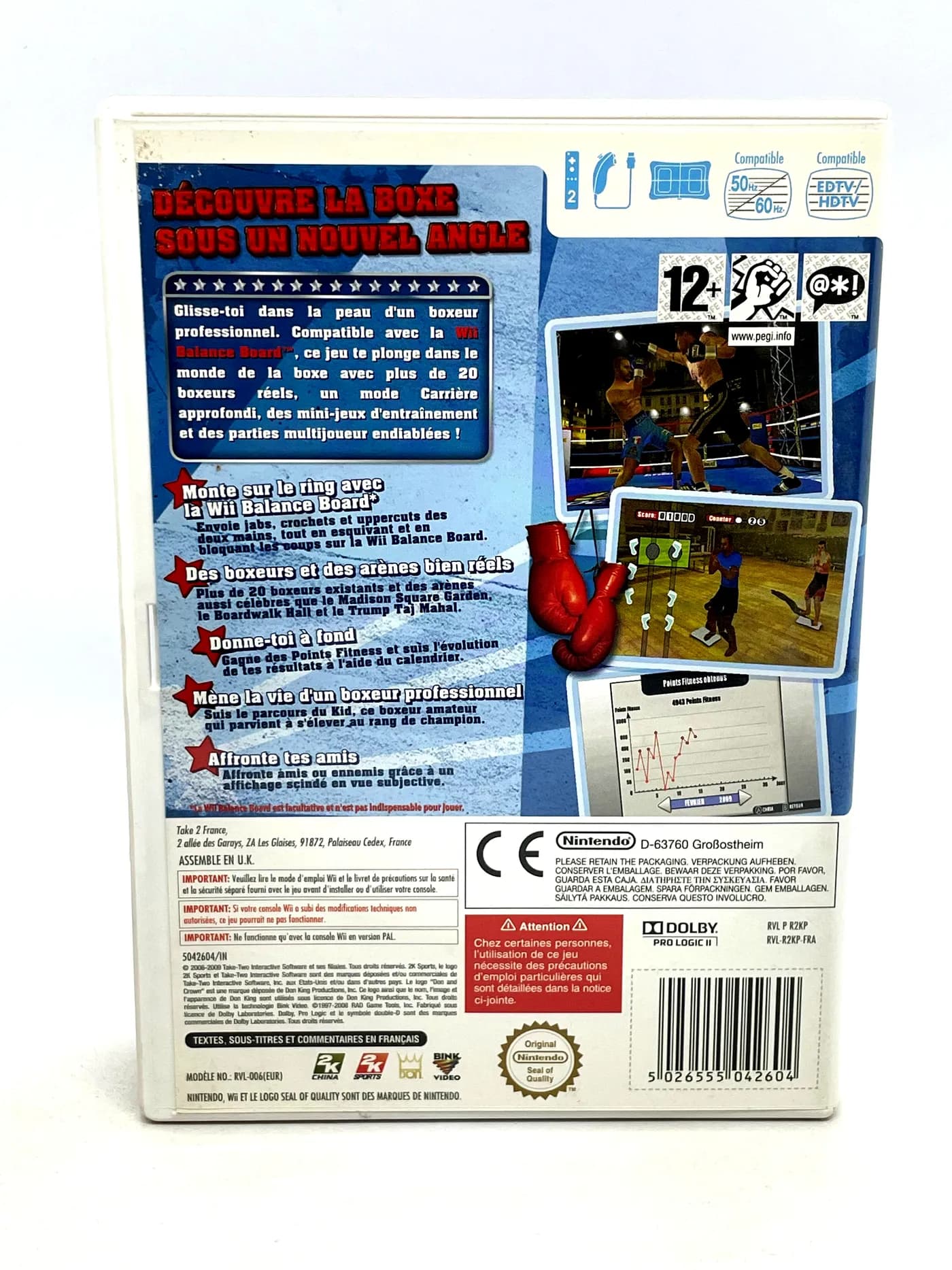 Don King Boxing Nintendo Wii