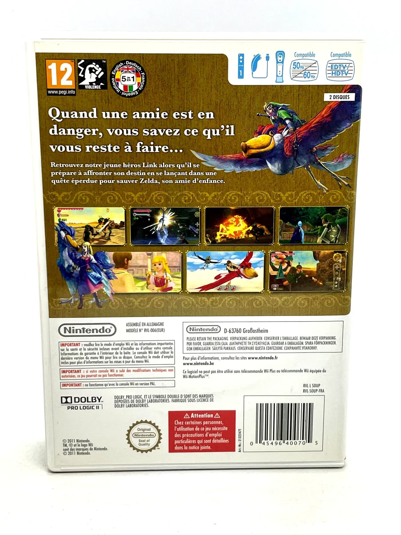The Legend of Zelda Skyward Sword Limited Edition Nintendo Wii