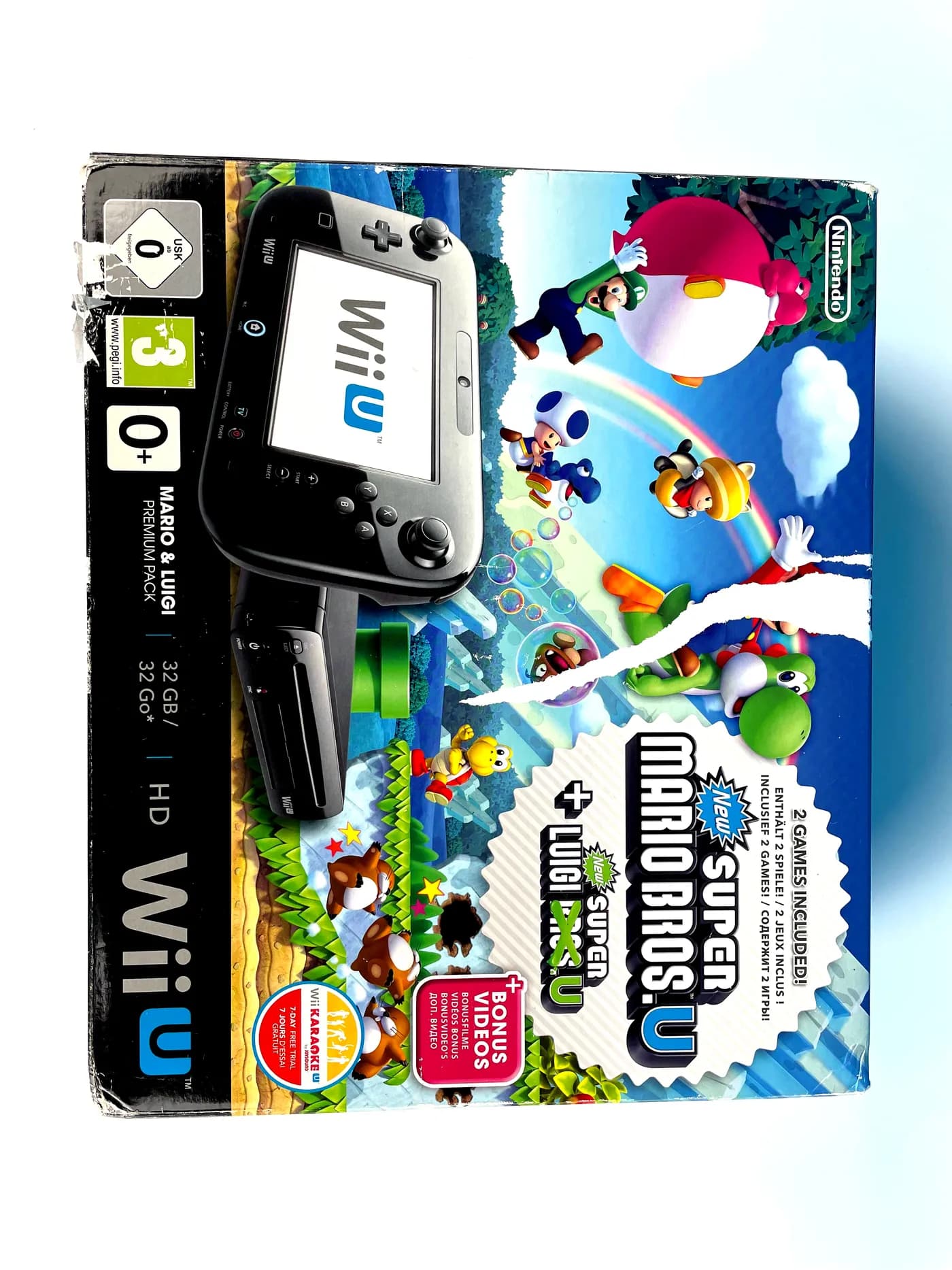 Nintendo Wii U Console Mario & Luigi Premium Pack