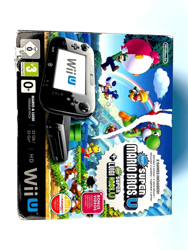 Nintendo Wii U Console Mario & Luigi Premium Pack