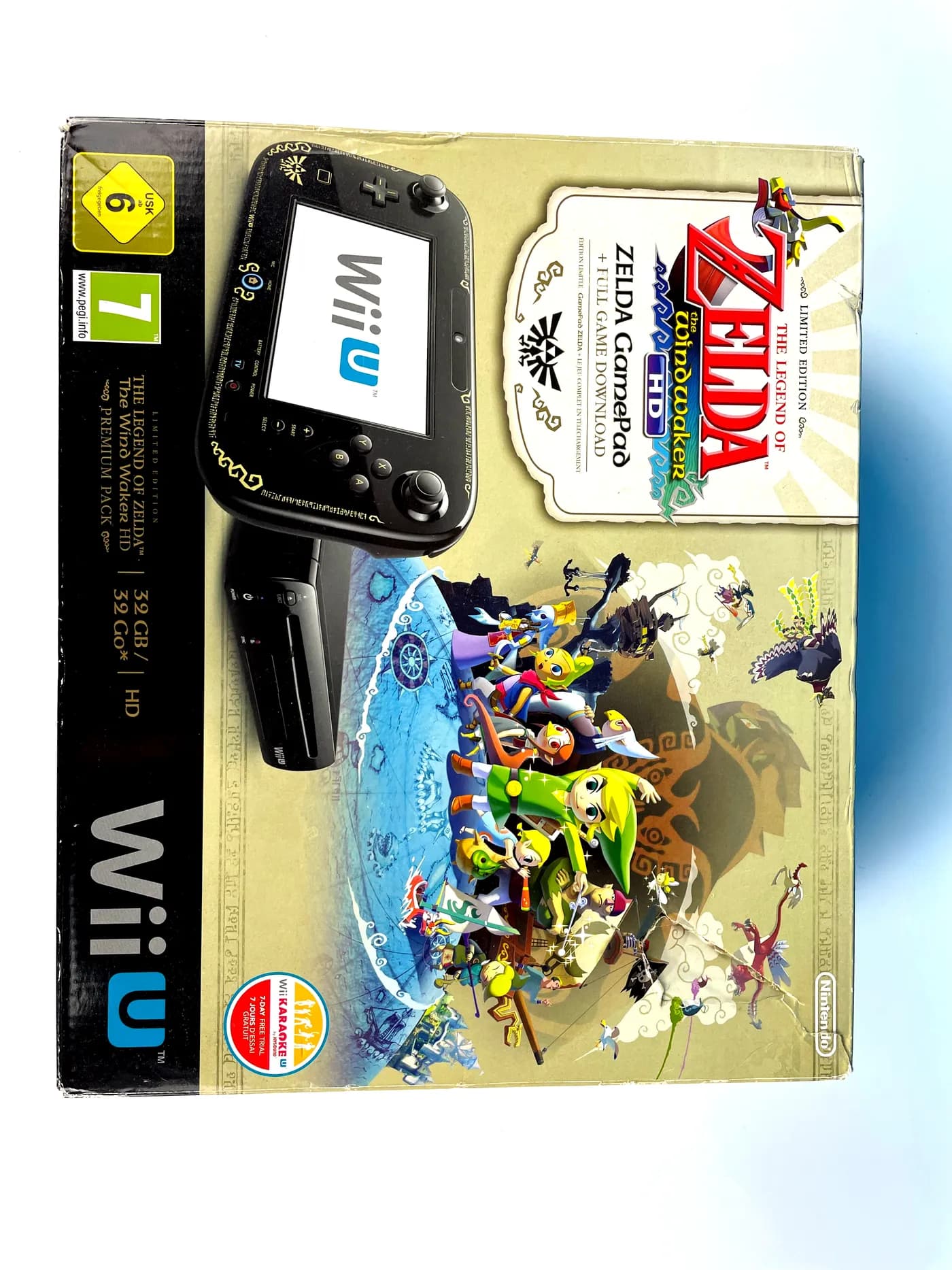 Nintendo Wii U The Legend of Zelda Windwaker HD Pack - Nintendo