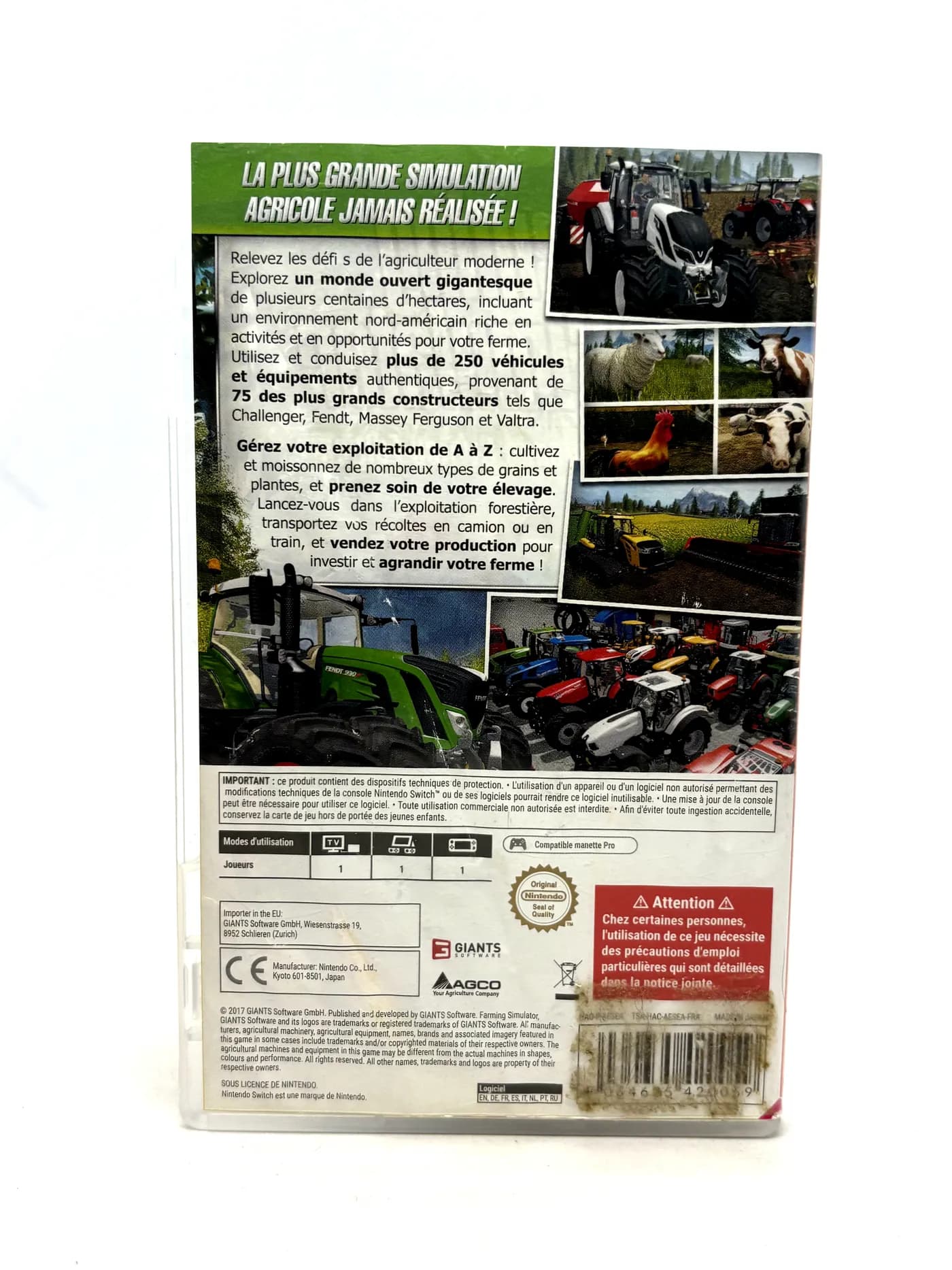 Farming Simulator Nintendo Switch