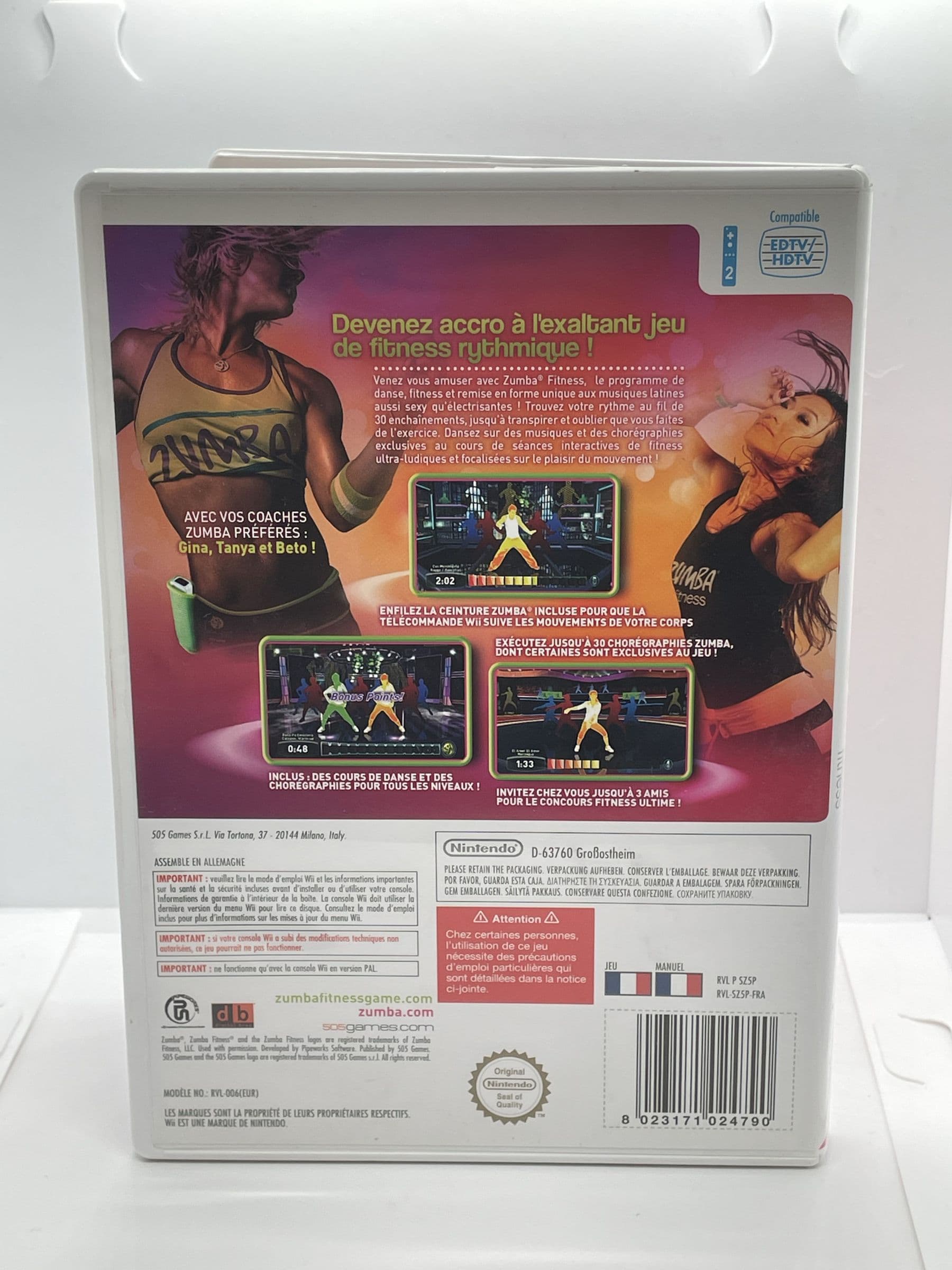 Zumba Fitness Nintendo Wii