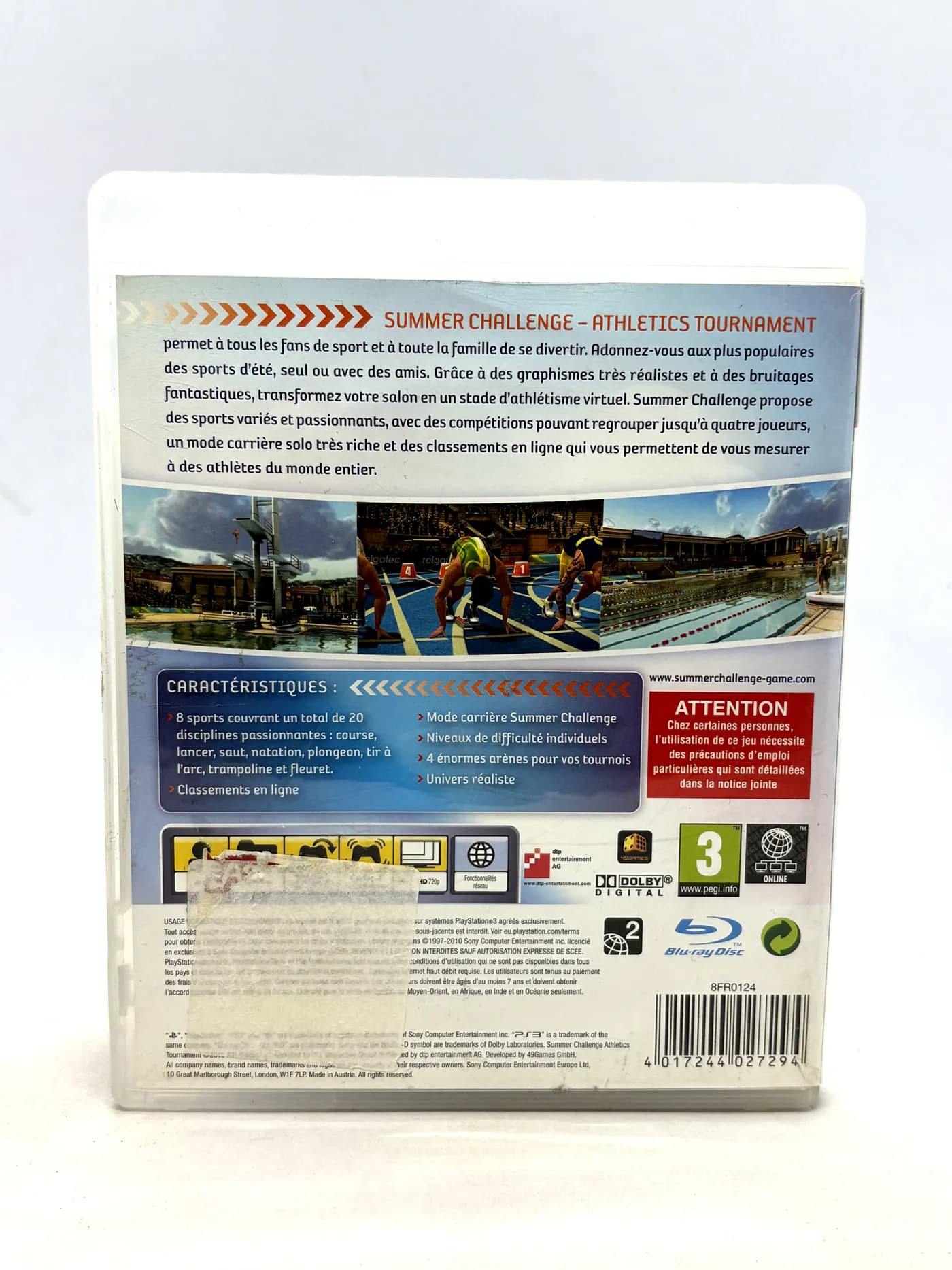 Summer Challenge Athletics Tournament PS3