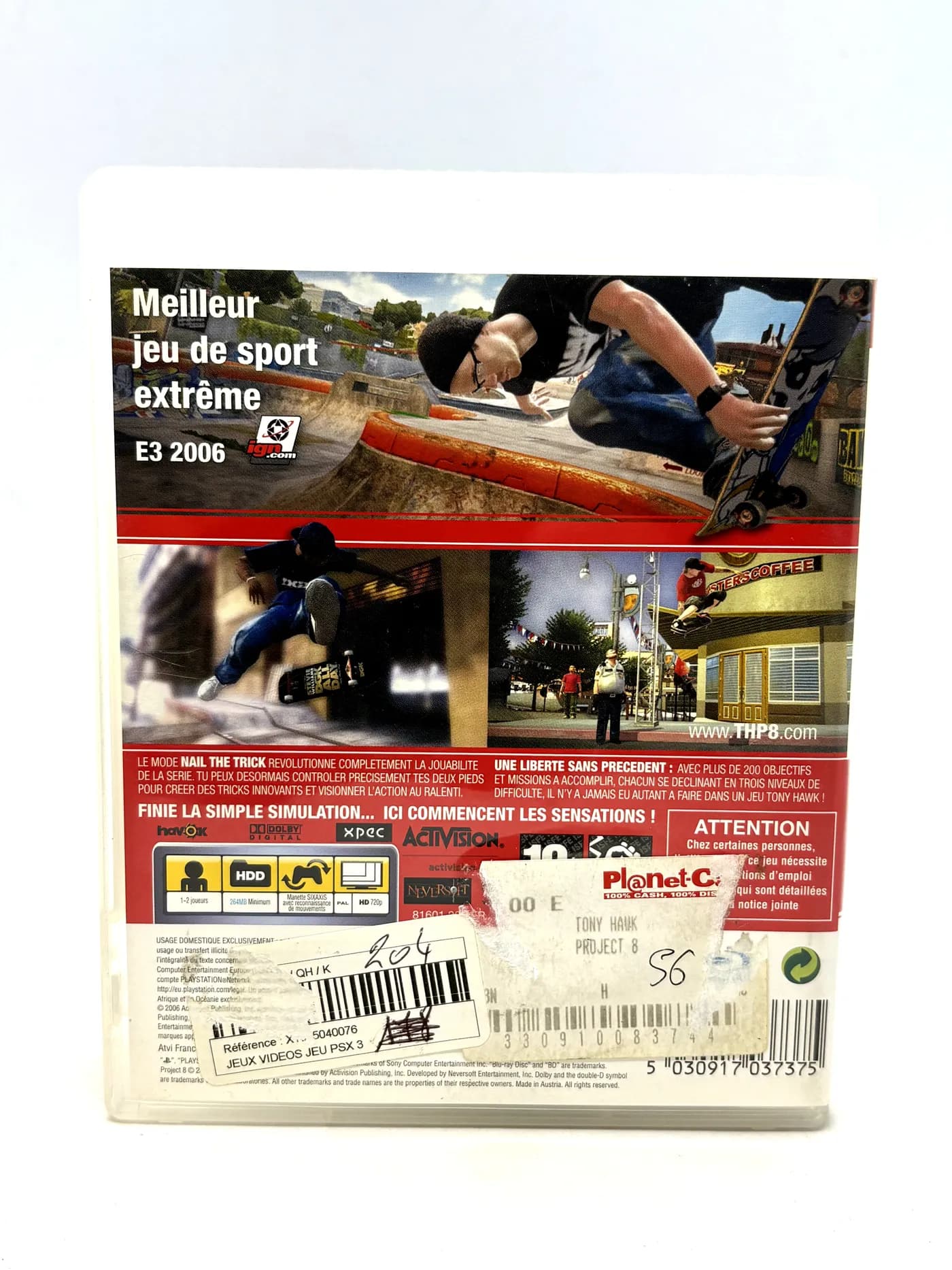 Tony Hawk's Project 8 PS3