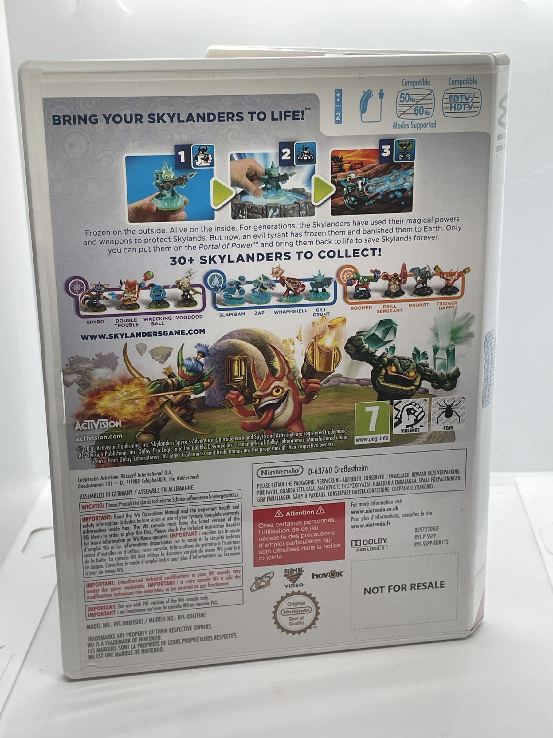 Skylanders Spyro's Adventure Nintendo Wii