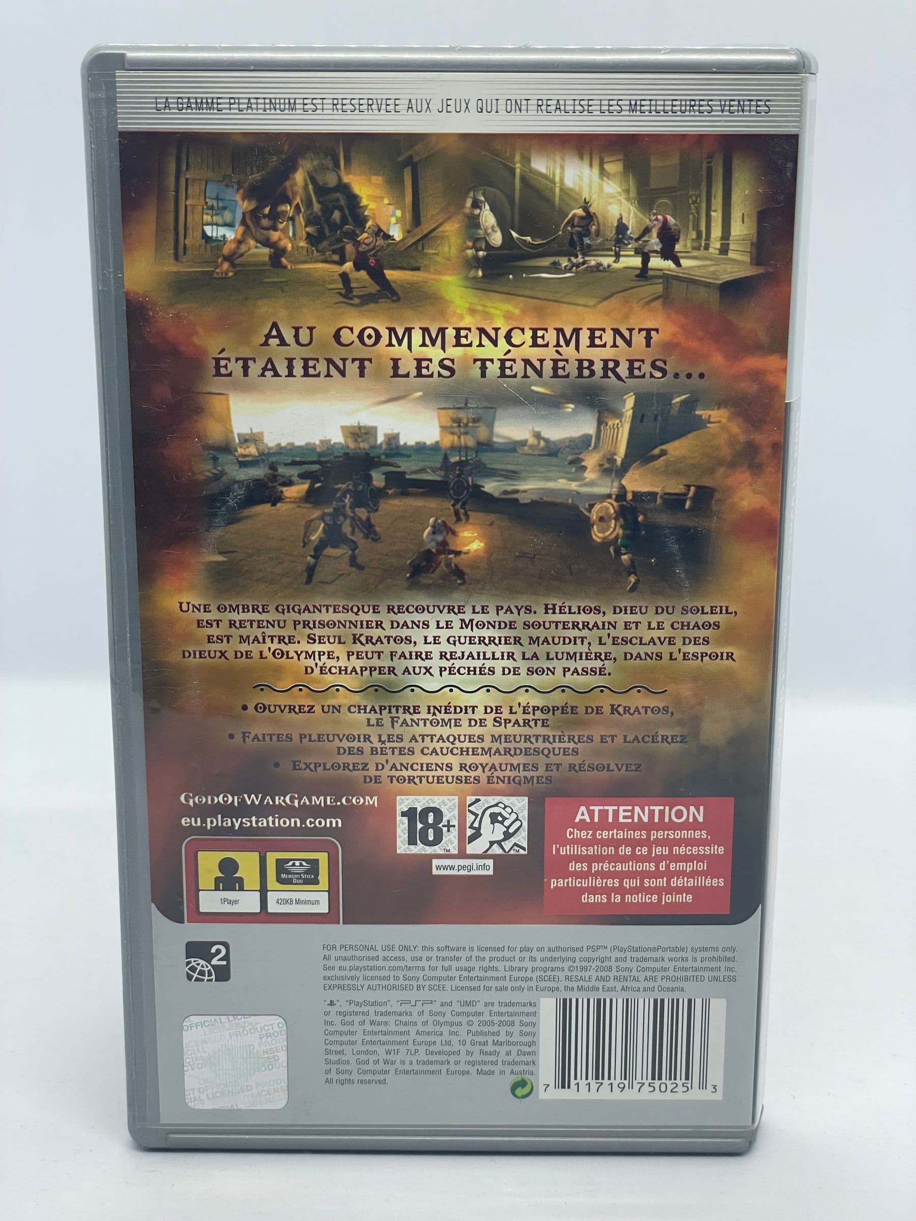 God of War Chains of Olympus PSP