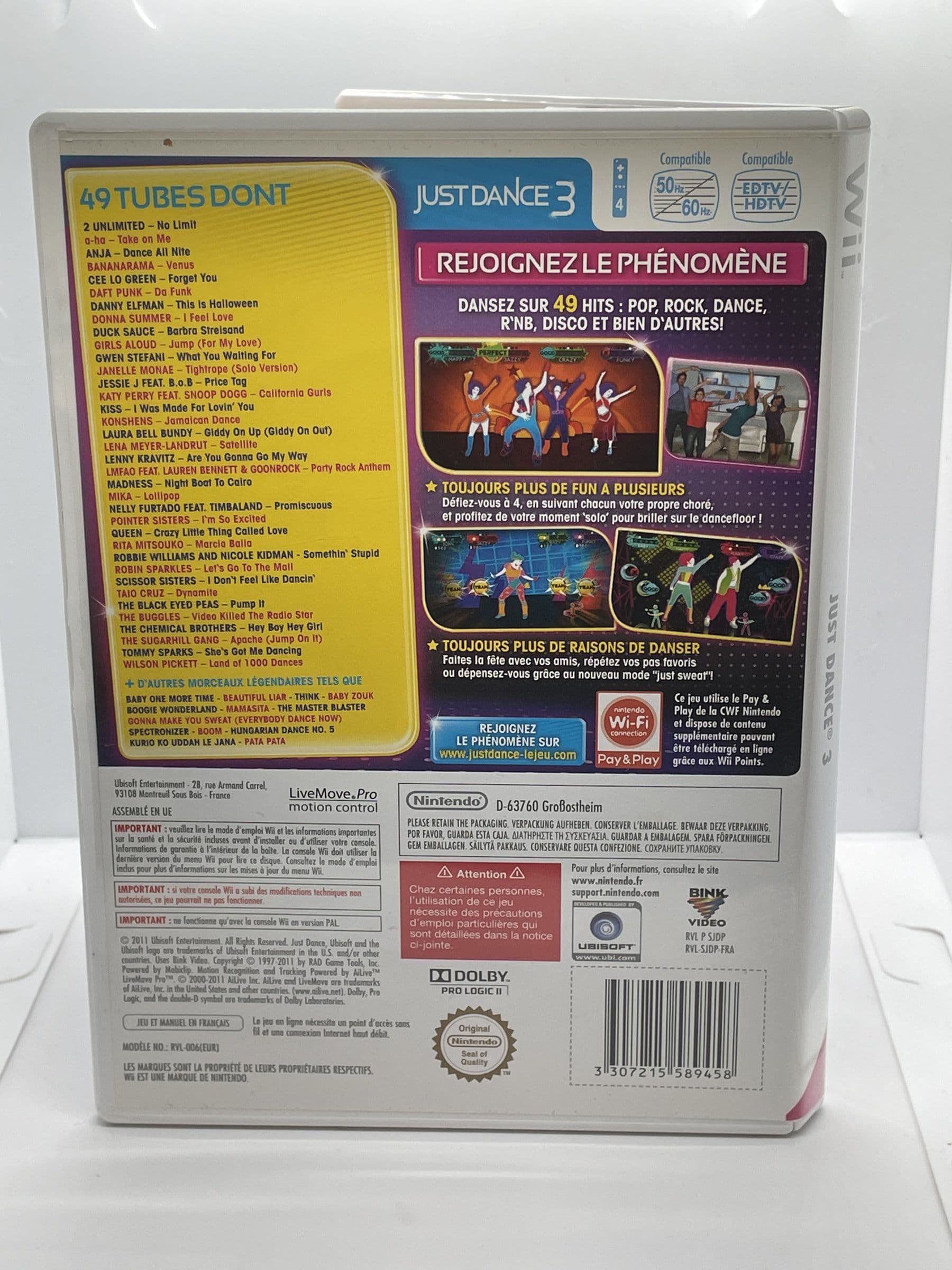 Just Dance 3 Nintendo Wii