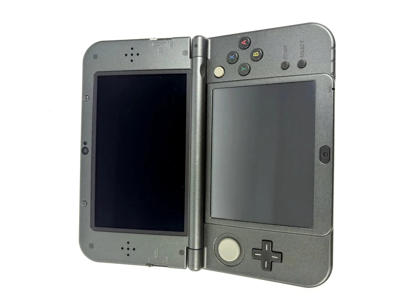 New Nintendo 3DS XL Metallic Black Console Kit (IPS Top)