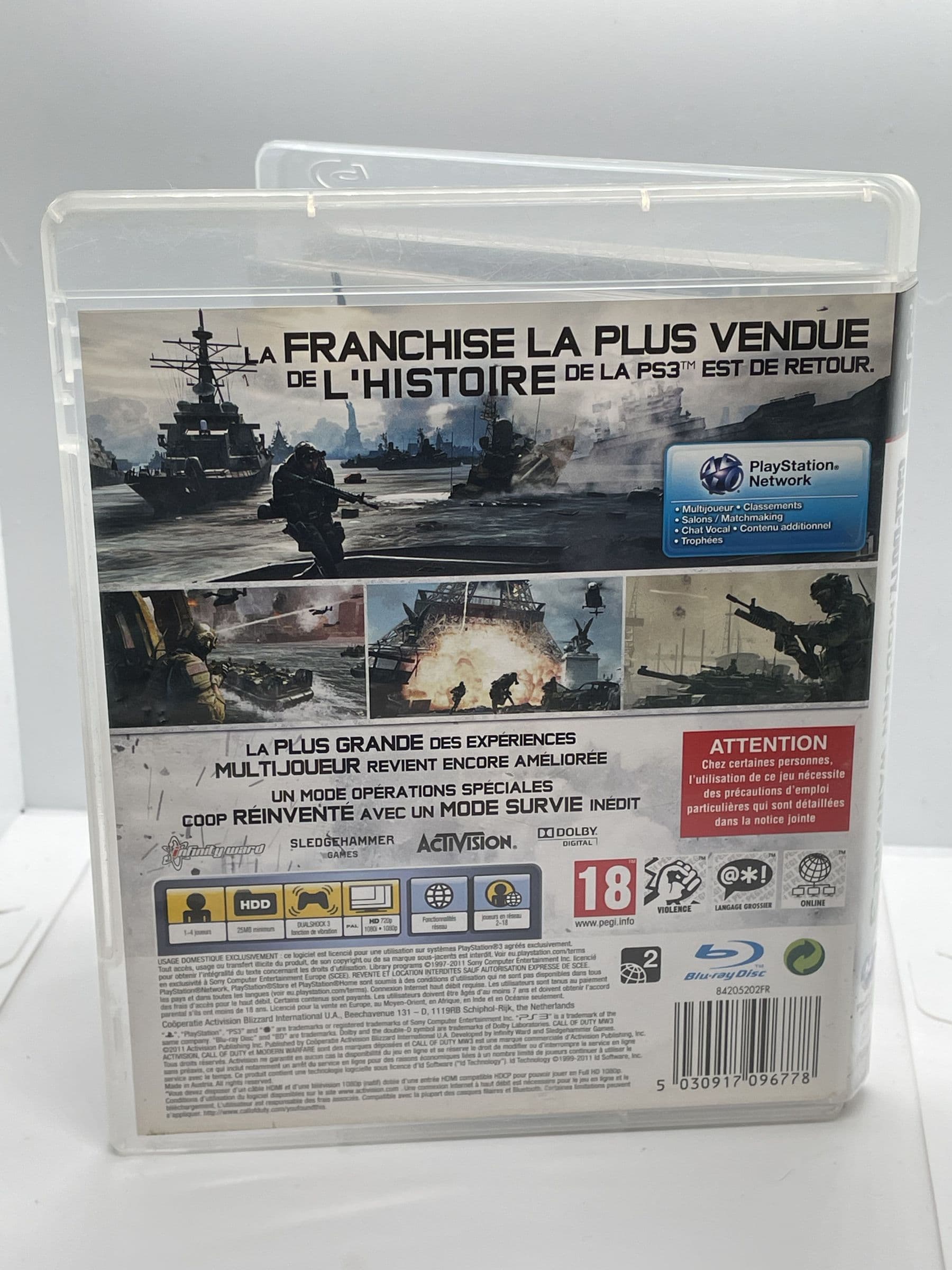 Call of Duty Modern Warfare 3 PS3 (FR)