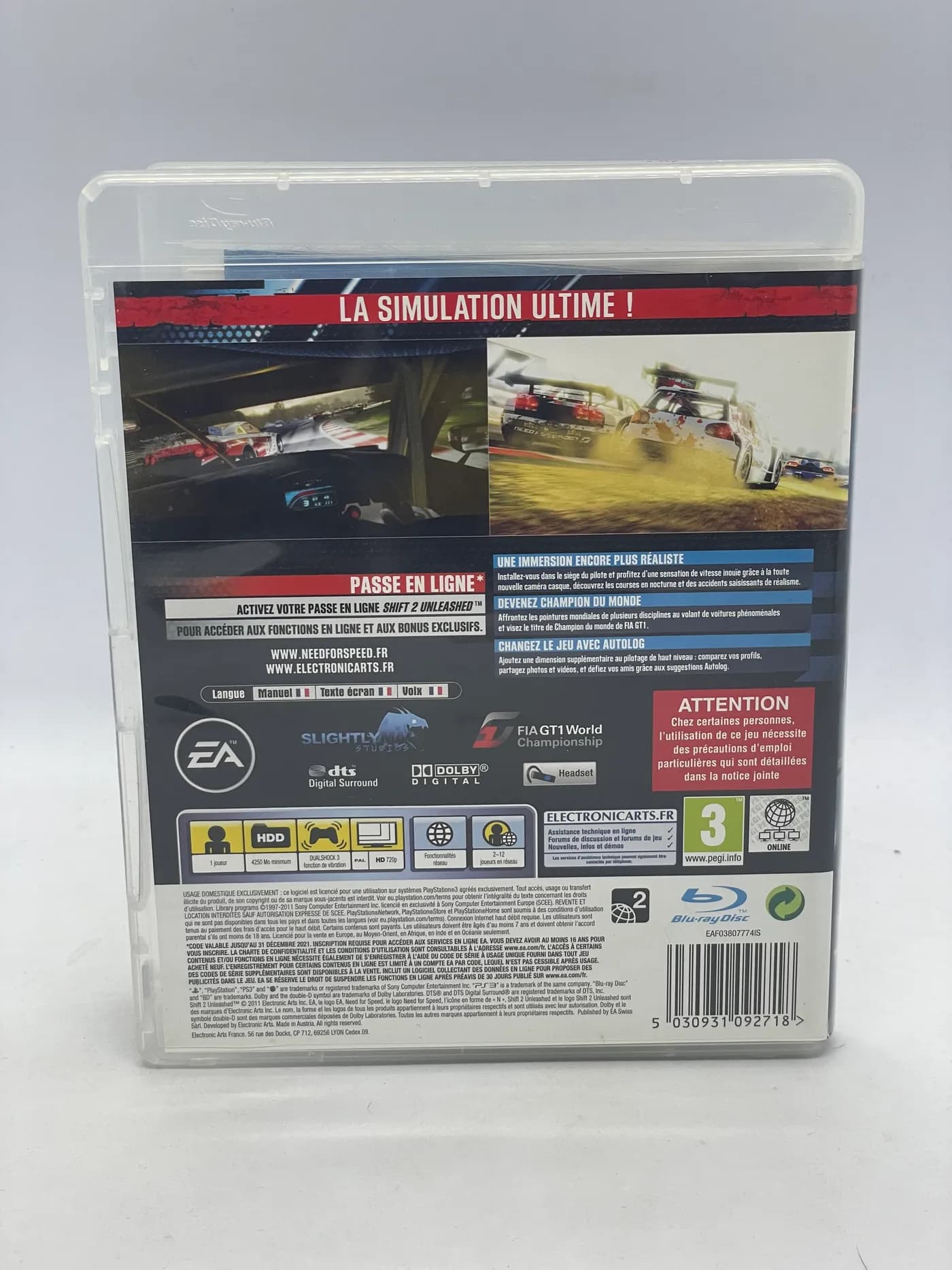 SHIFT 2 Unleashed PS3