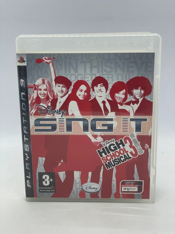 Disney Sing It High School Musical 3 PS3
