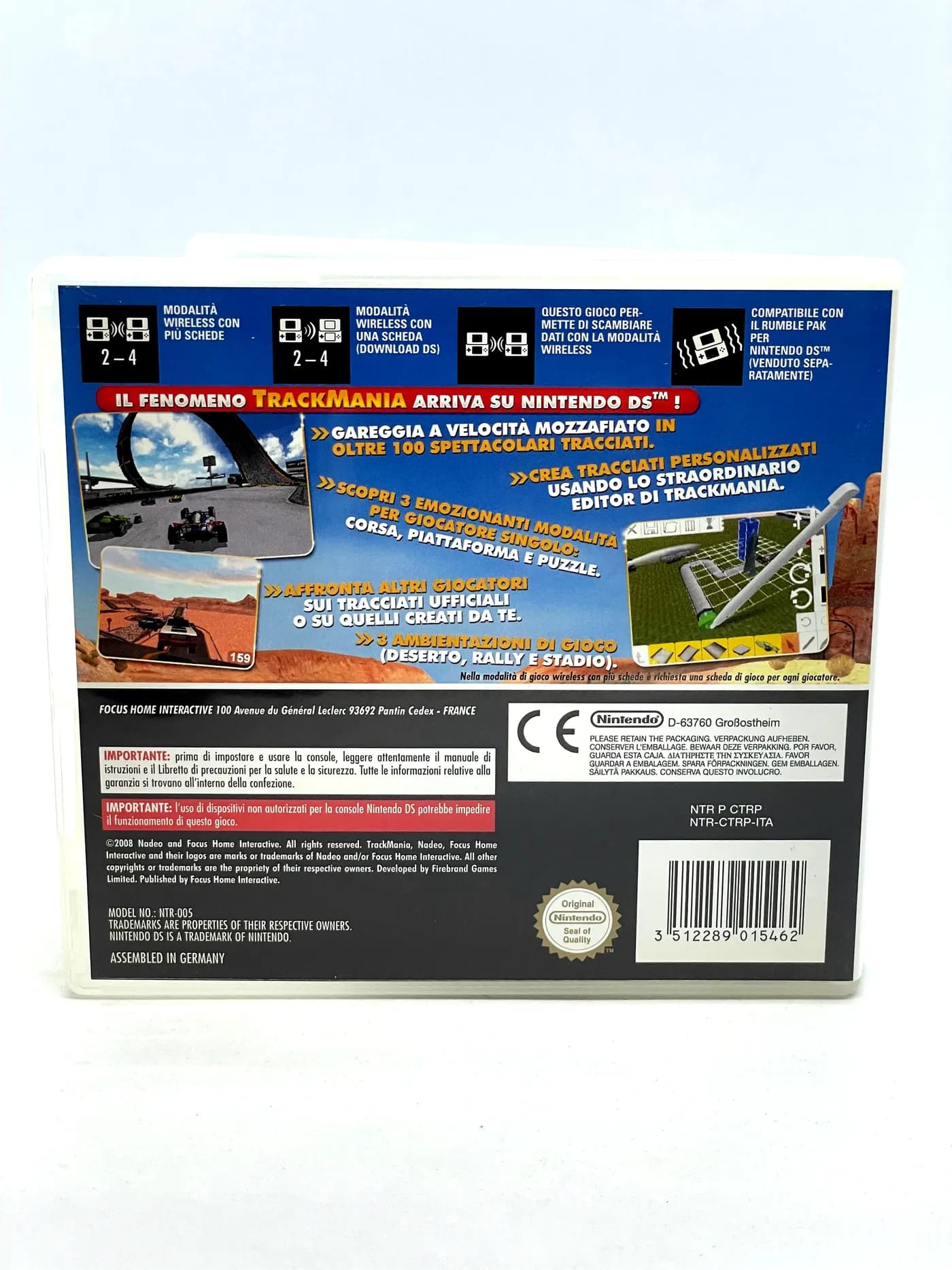 Trackmania DS Nintendo DS