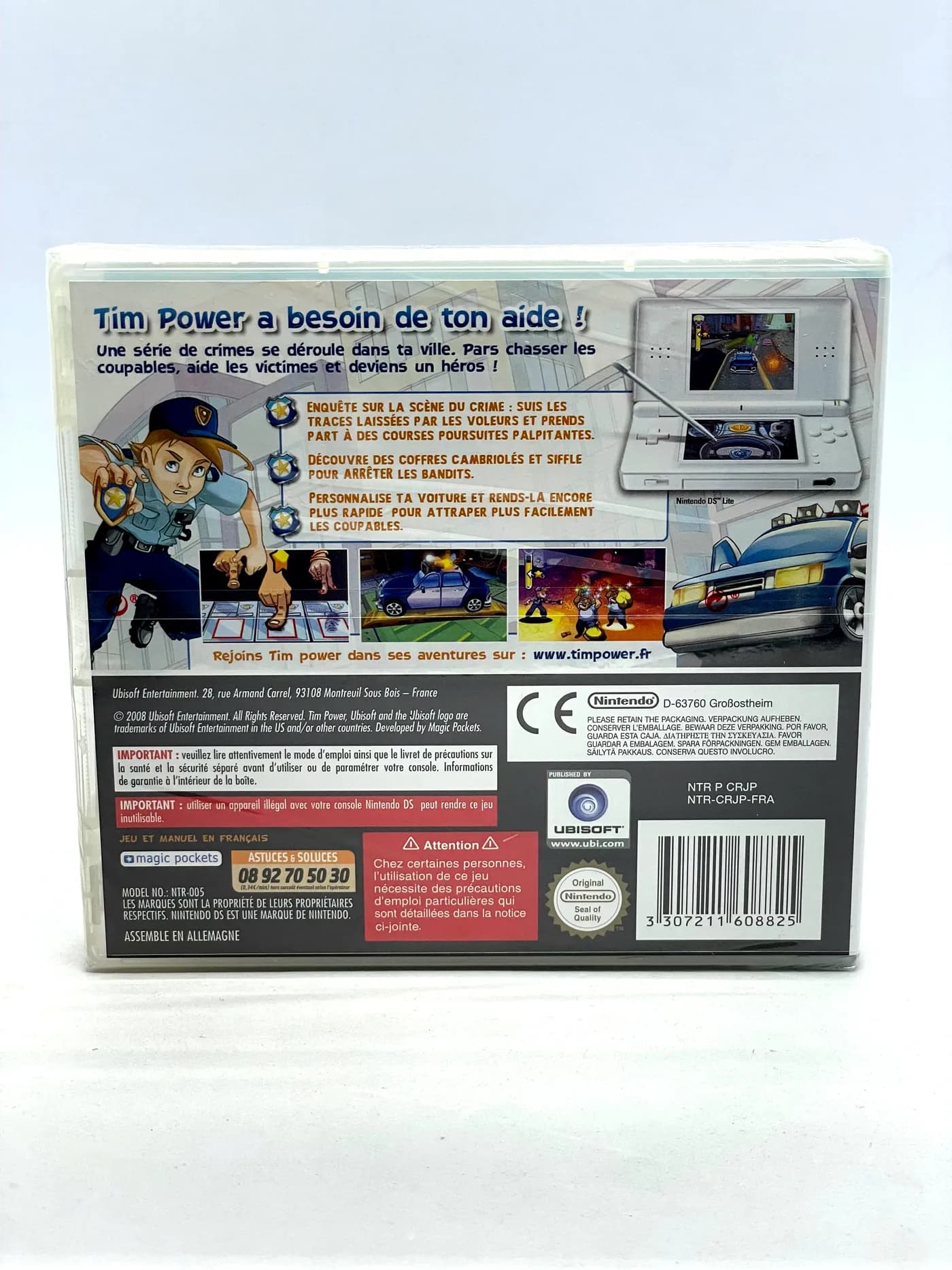 Tim Power Policeman Nintendo DS (New & Sealed)