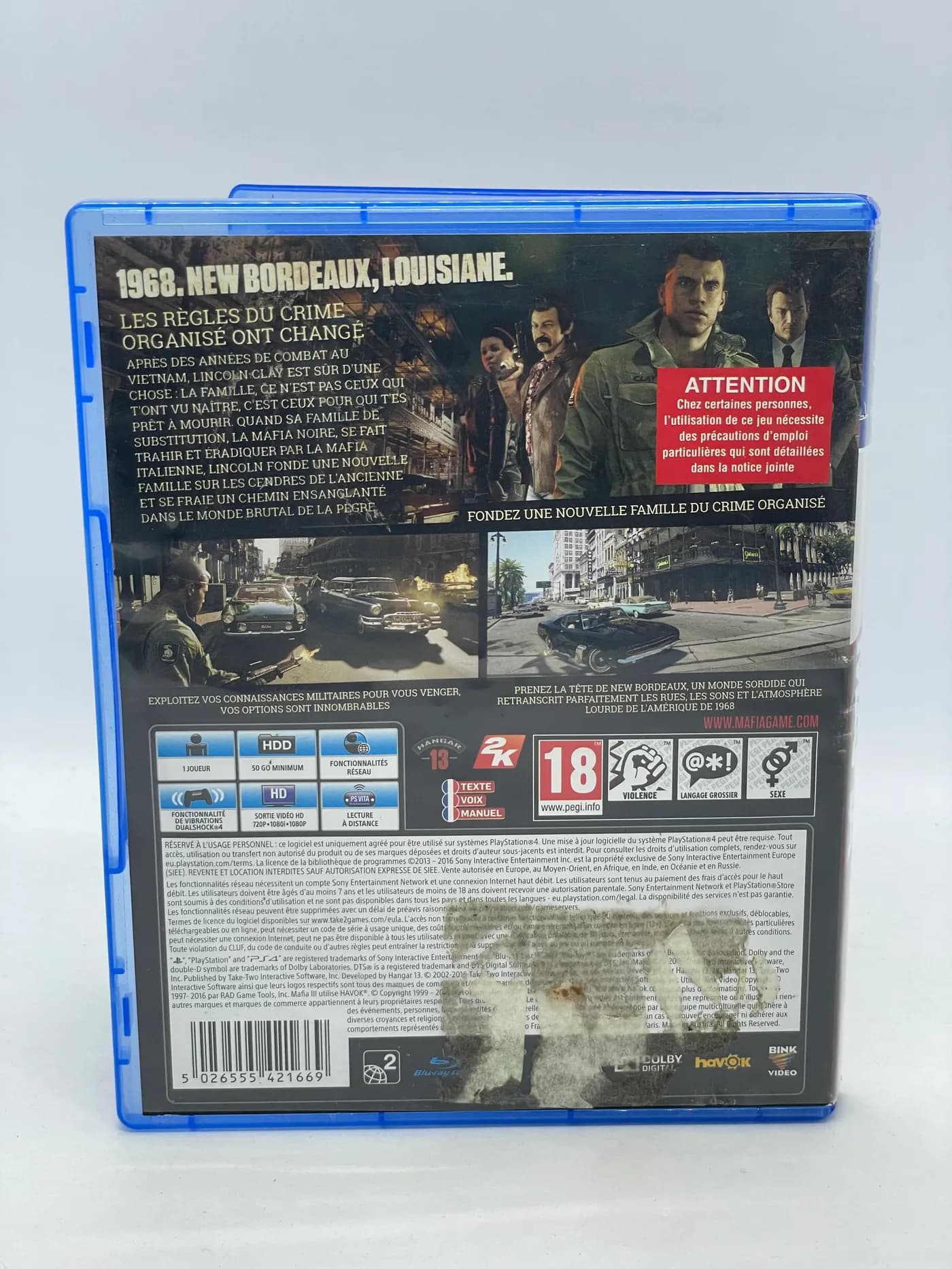 Mafia III PS4