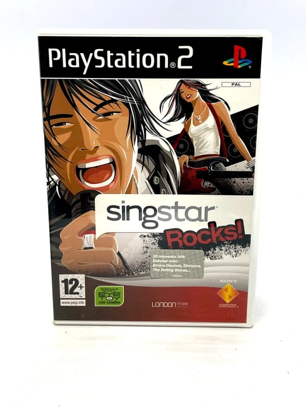 Singstar Rocks PS2 (FR)