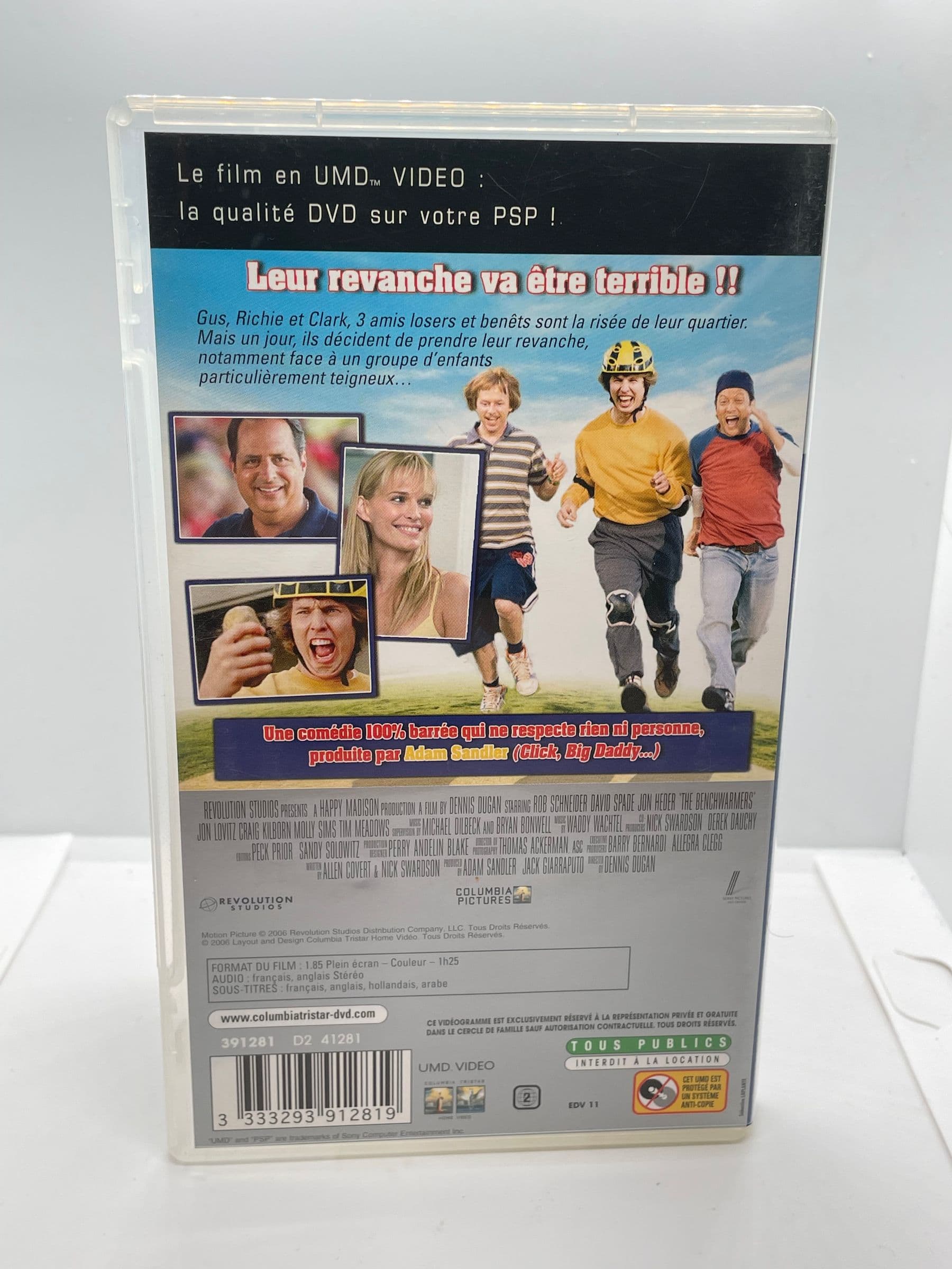 The Benchwarmers PSP Video