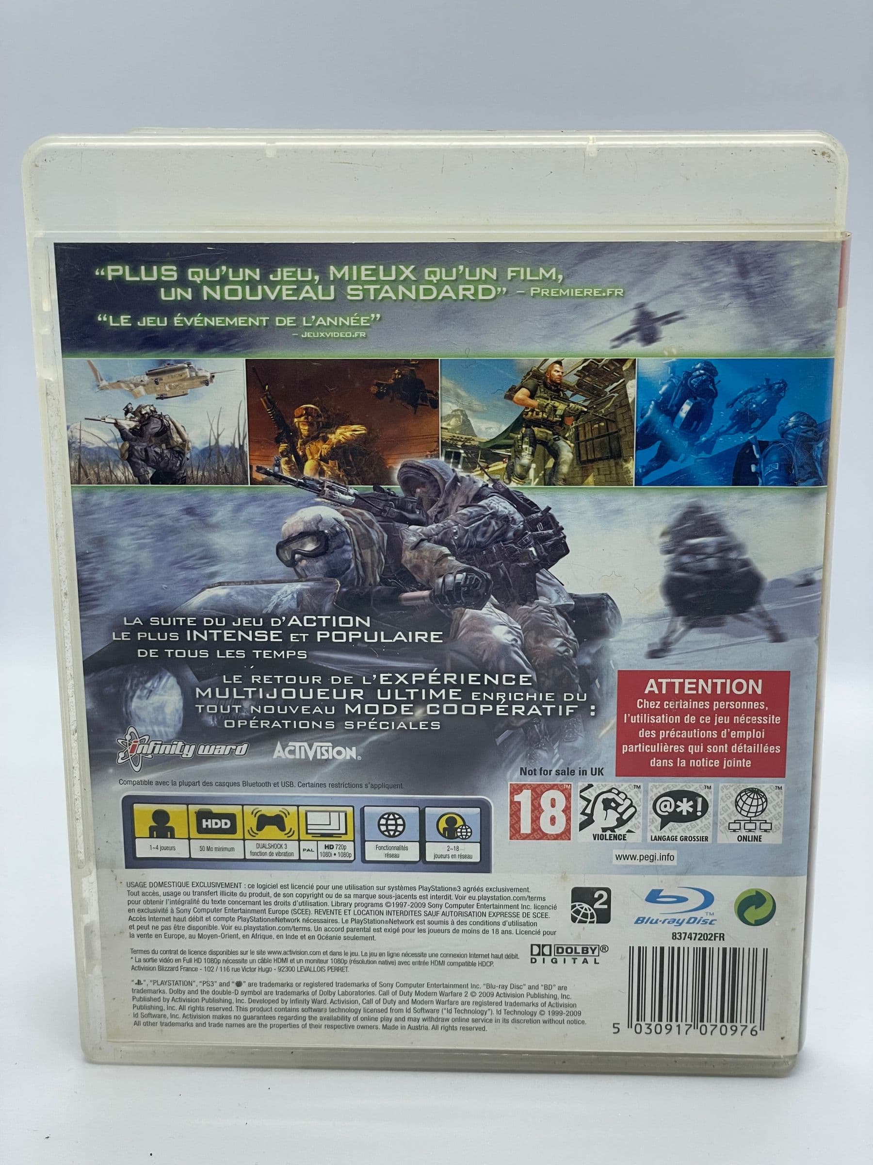 Call of Duty Modern Warfare 2 PS3 (FR)