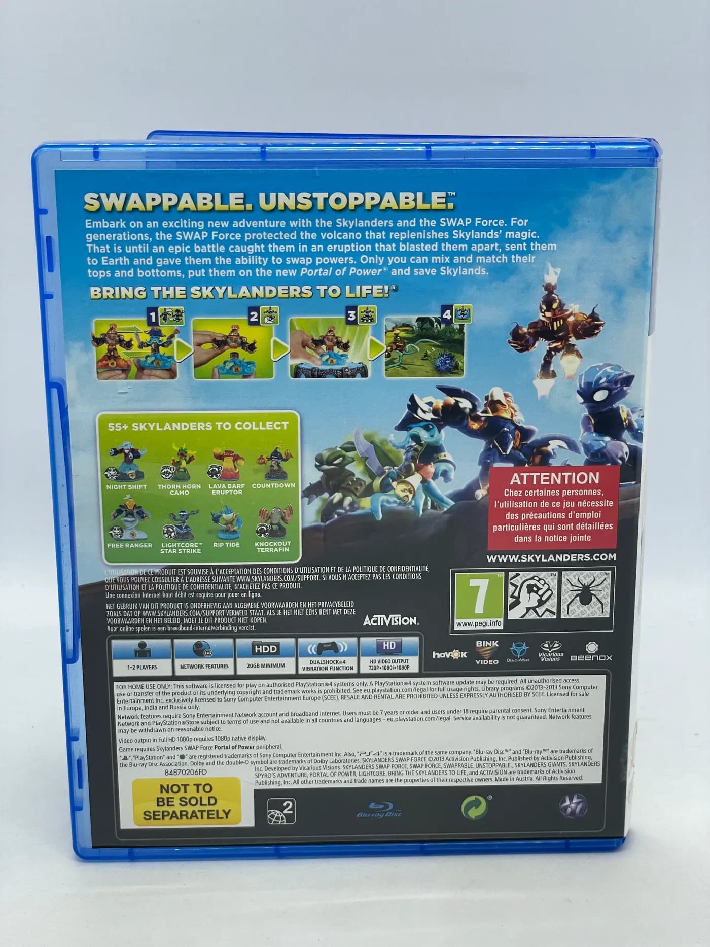 Skylanders Swap Force PS4