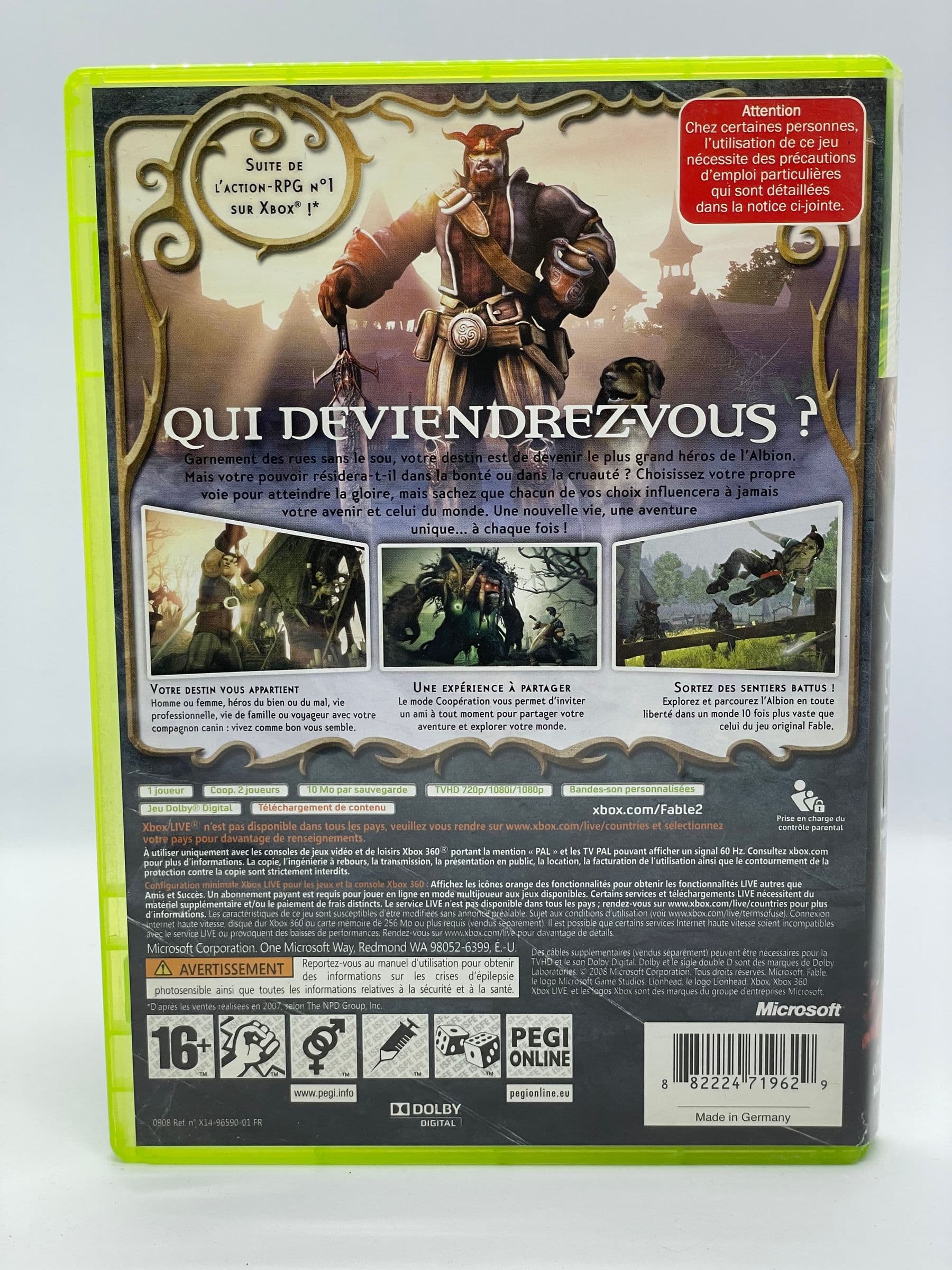 Fable II XBOX 360 (FR)