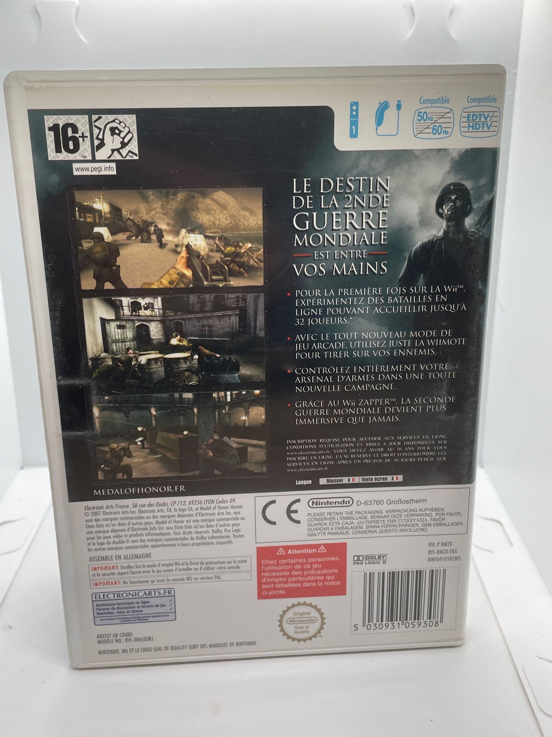 Medal of Honor Heroes 2 Nintendo Wii (FR)