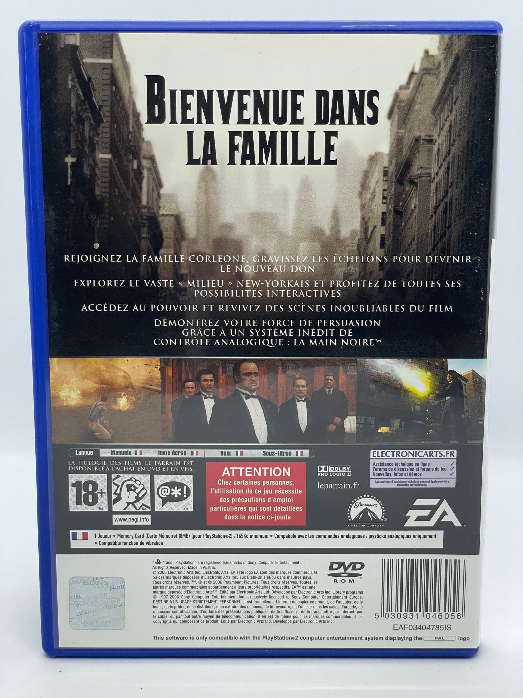 The Godfather PS2 (FR)