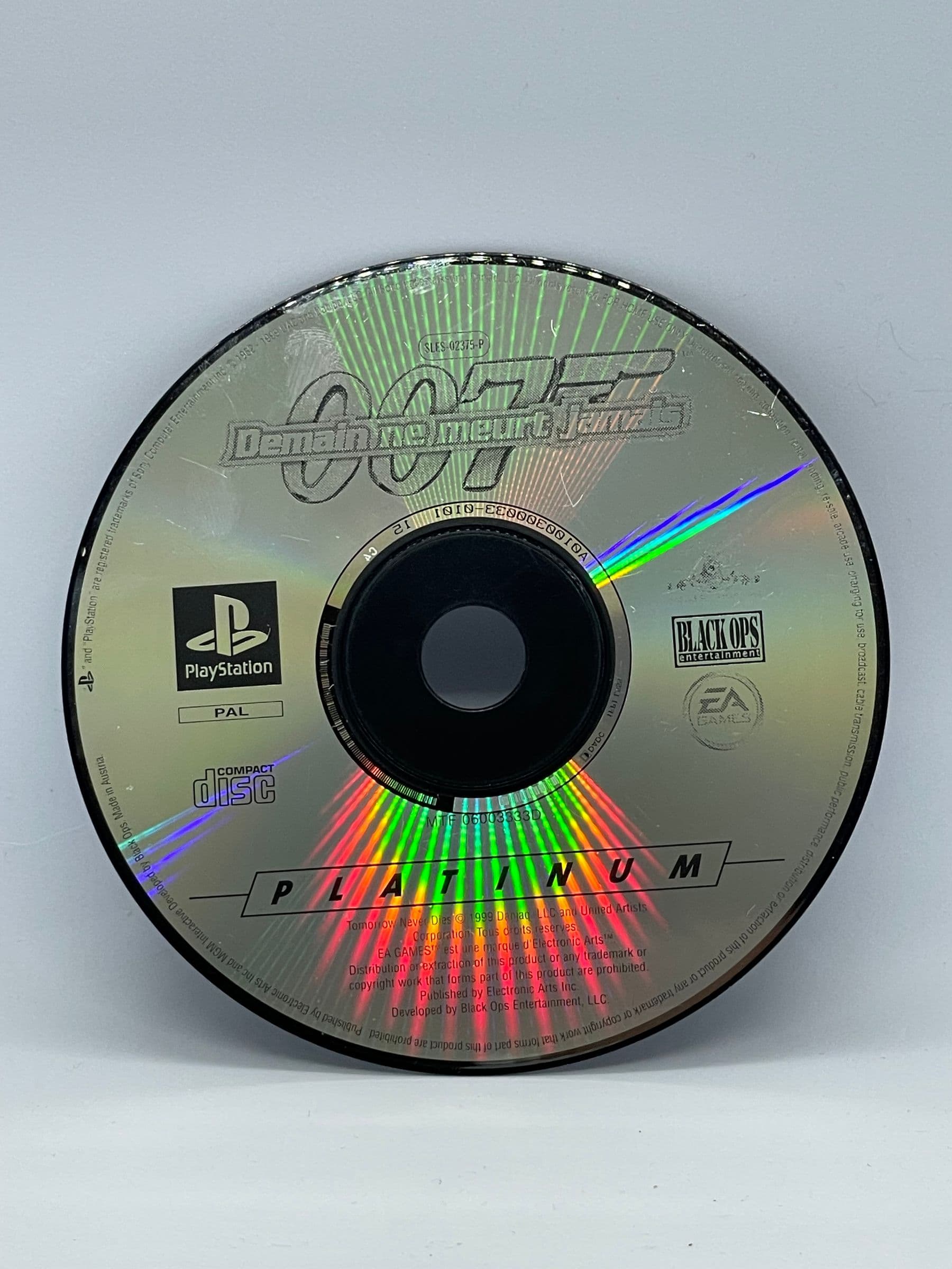 007 Tomorrow Never Dies PS1 PSX (FR) (CD)