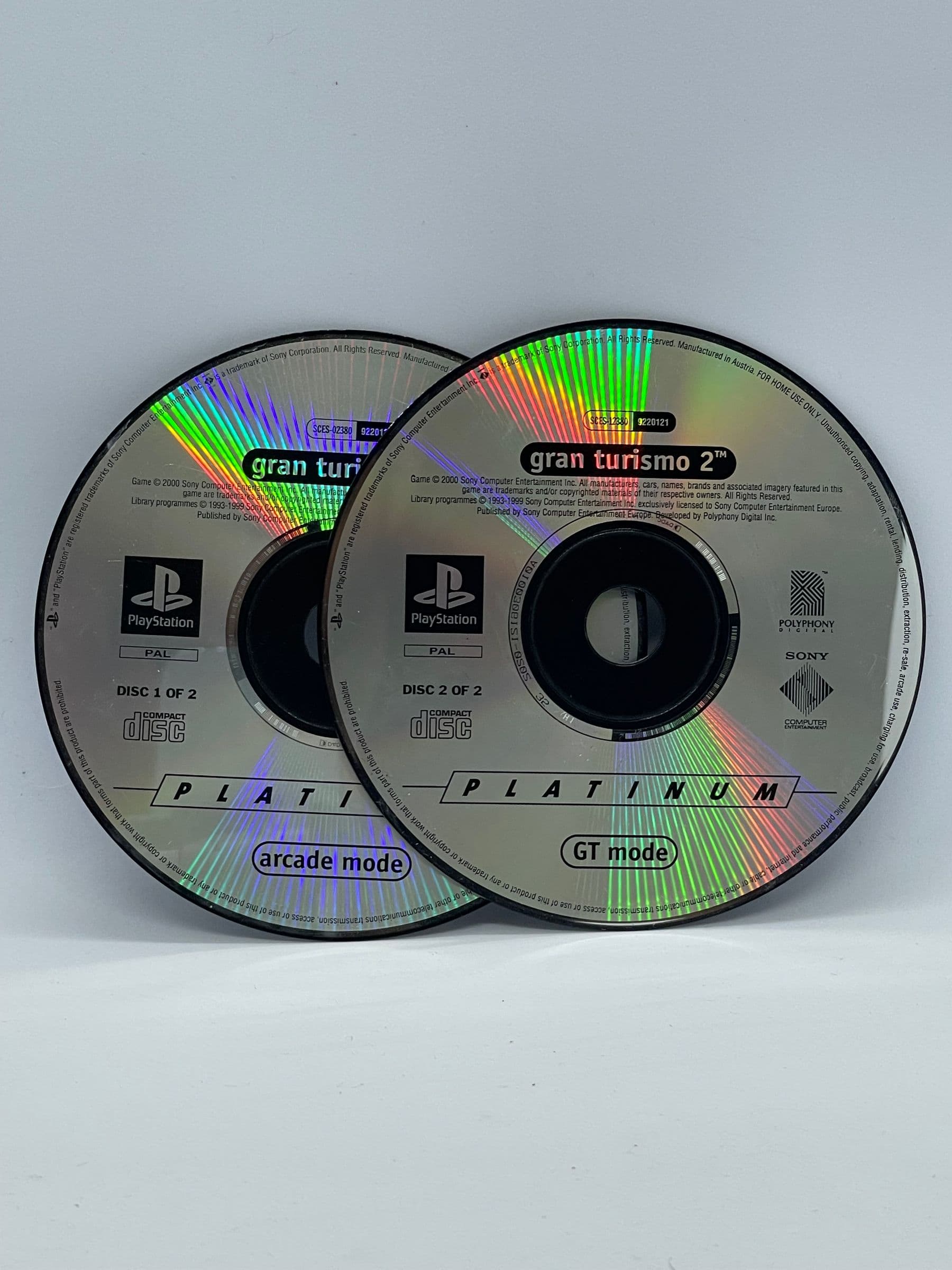 Gran Turismo 2 PS1 PSX (2x CD)