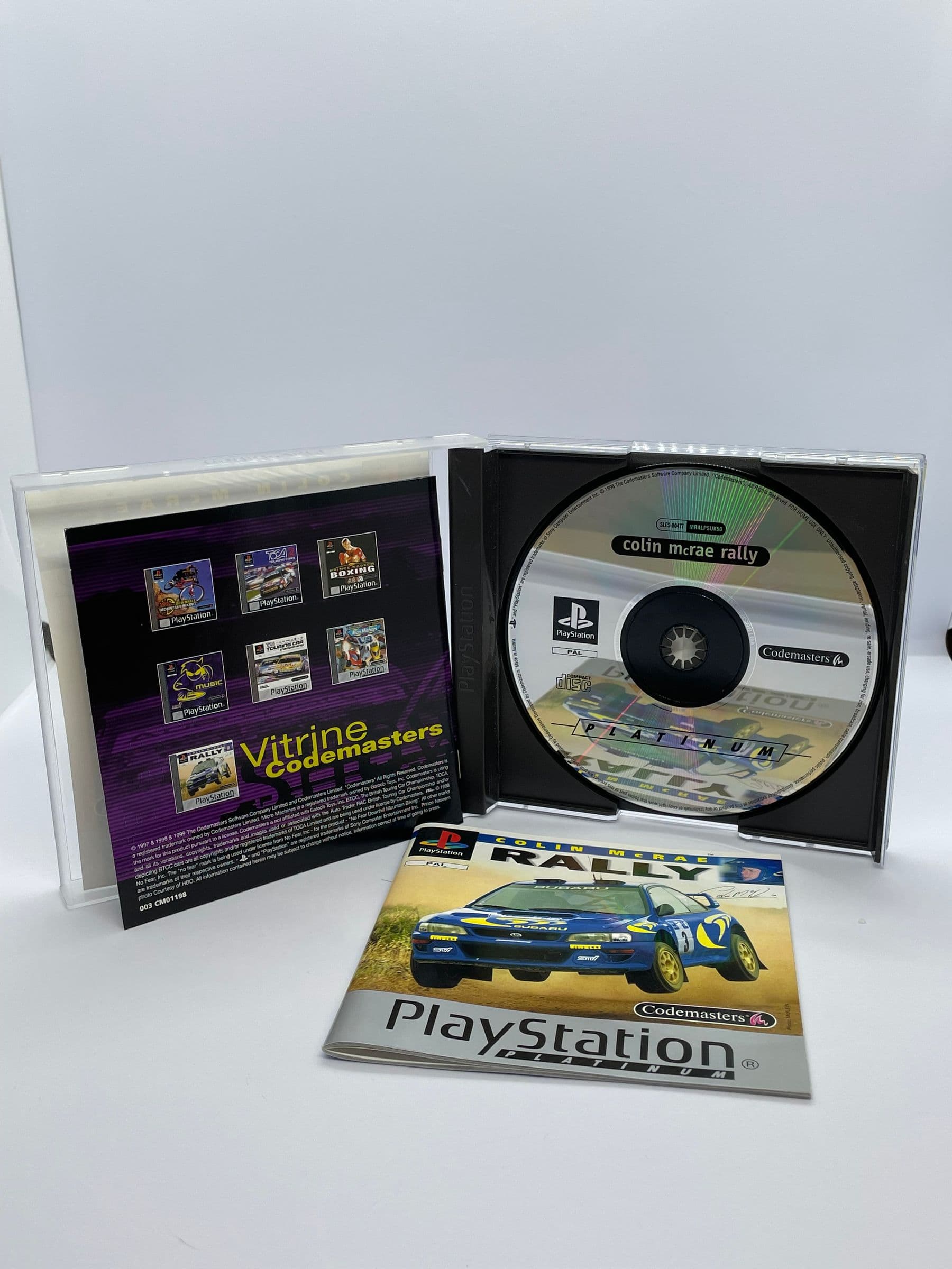 Colin McRae Rally PS1 PSX