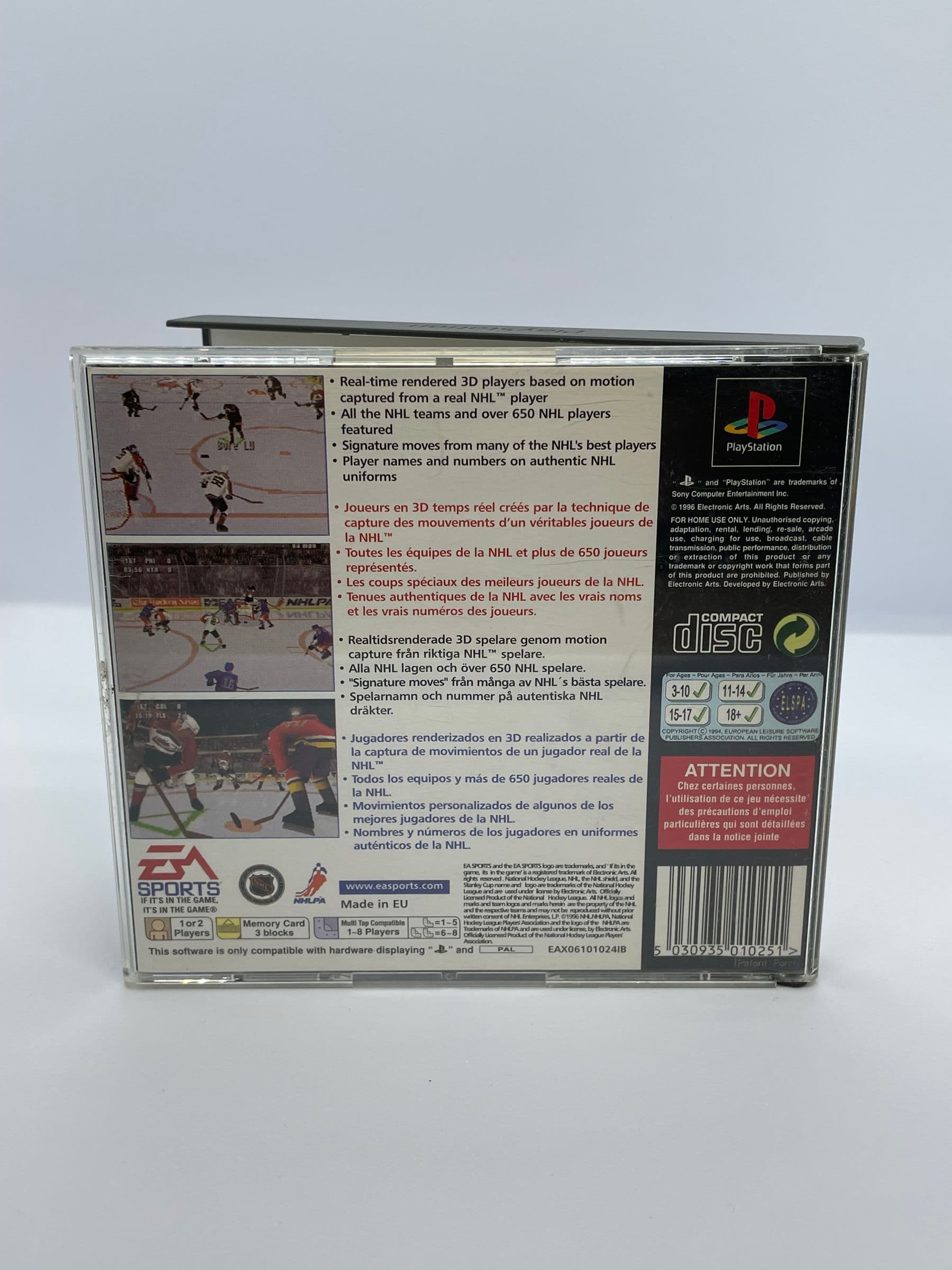 NHL 97 PS1 PSX