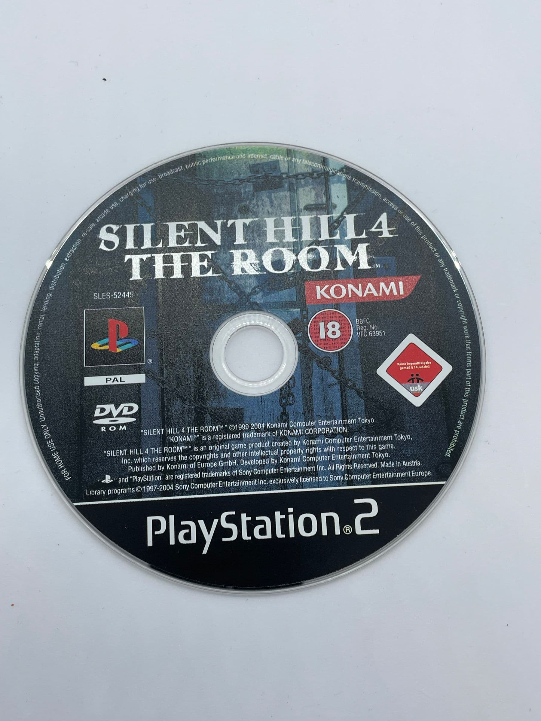 Silent Hill 4 The Room PS2