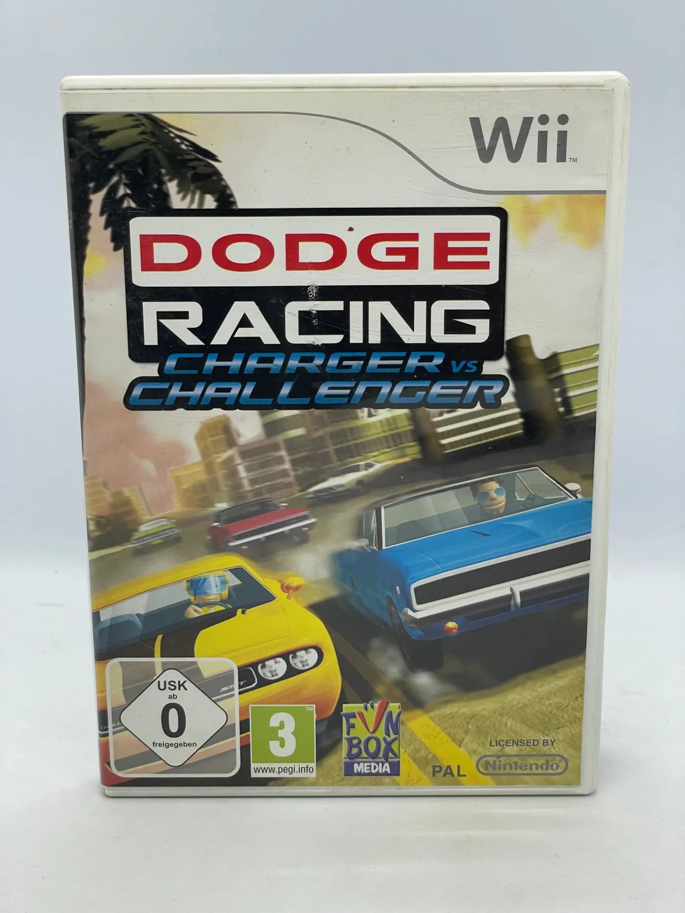 Dodge Racing Charger vs Challenger Nintendo Wii