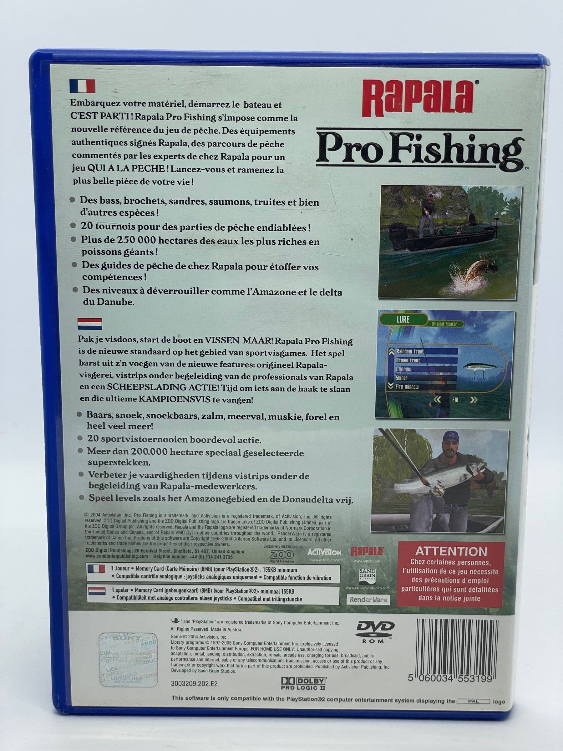Rapala Pro Fishing PS2