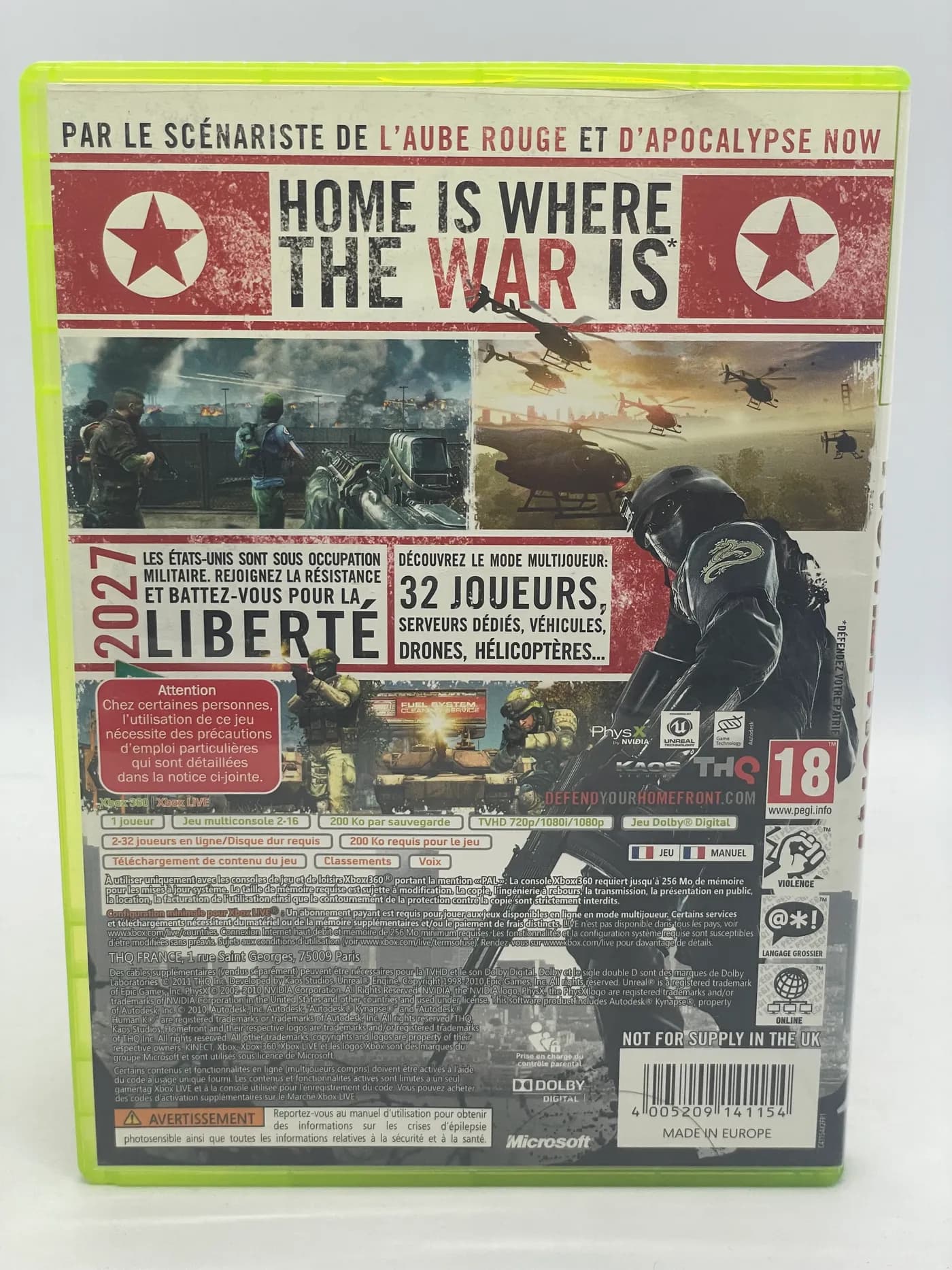 Homefront Xbox 360