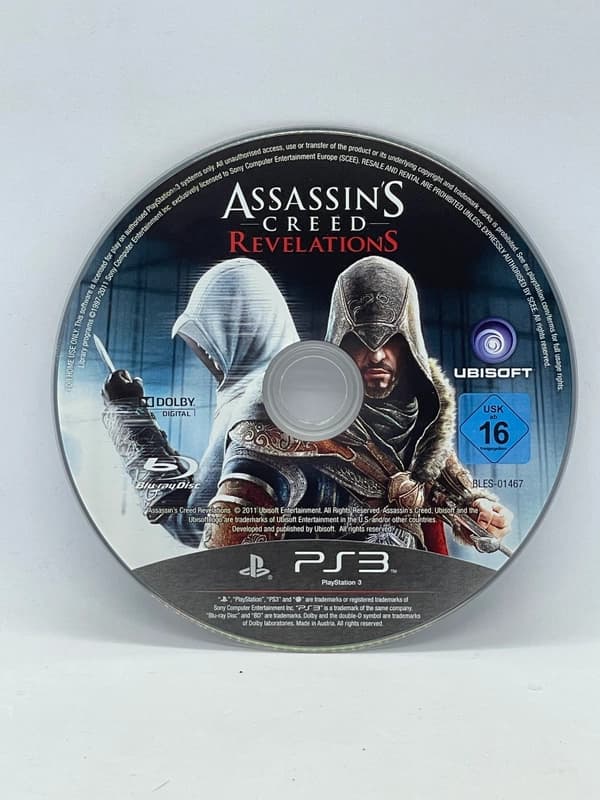 Assassin's Creed Revelations PS3 (game only)
