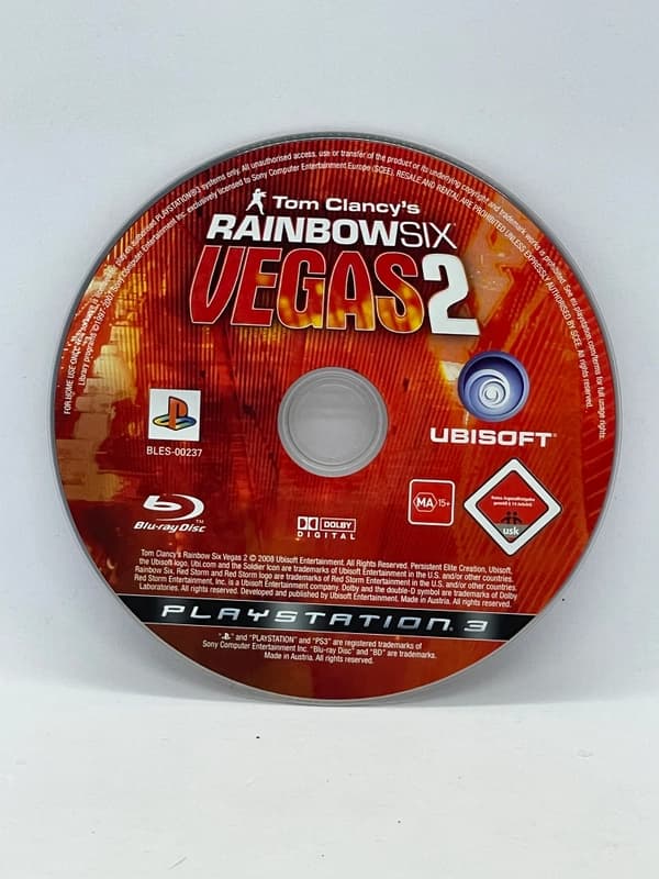Tom Clancy's Rainbow Six Vegas 2 PS3 (game only)