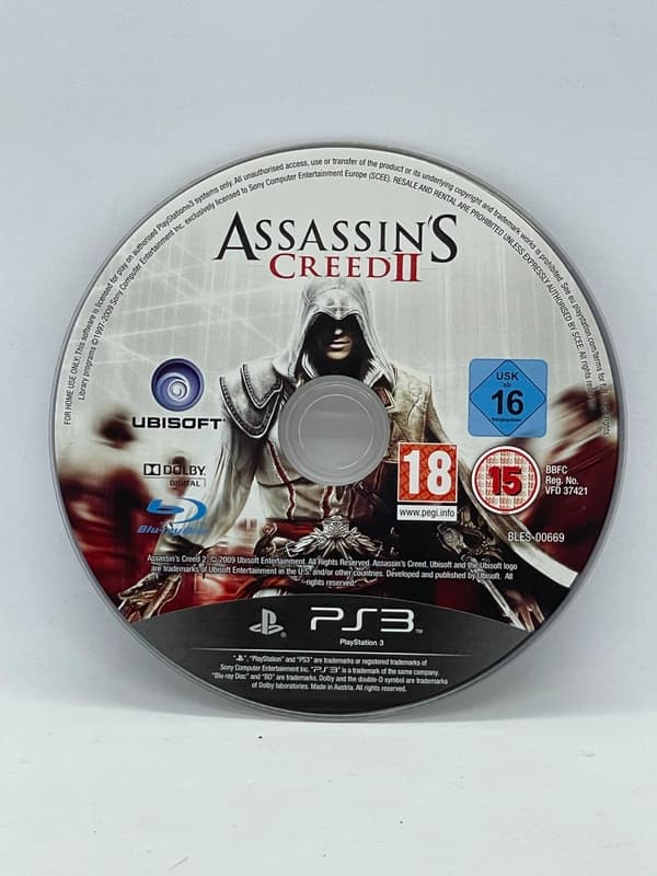 Assassin's Creed 2 PS3 (GER) (game only)