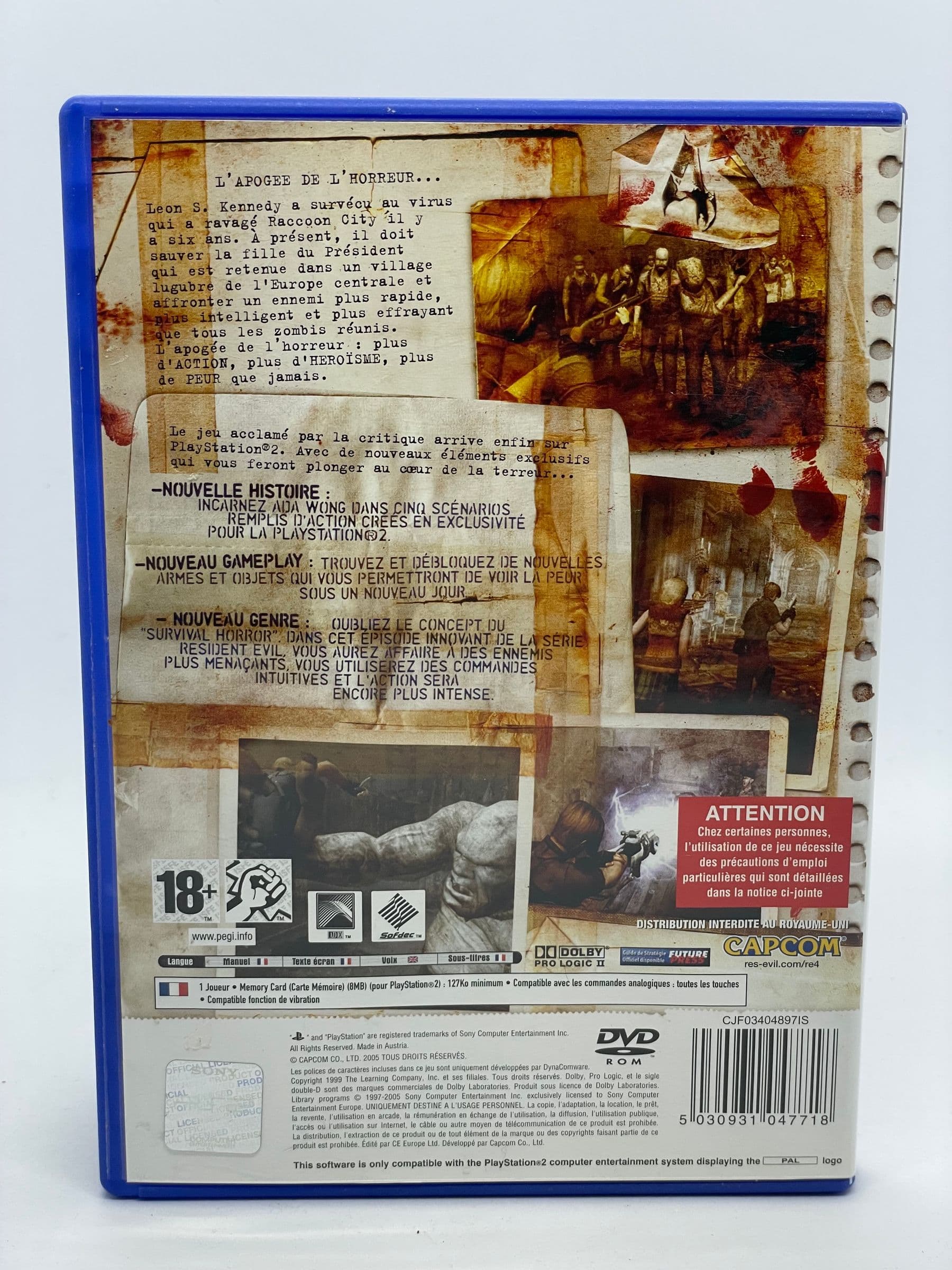 Resident Evil 4 PS2